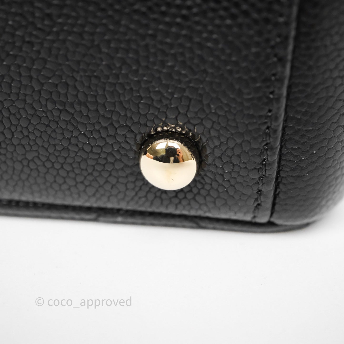 Chanel Quilted Small Business Affinity Flap Black Caviar Gold Hardware