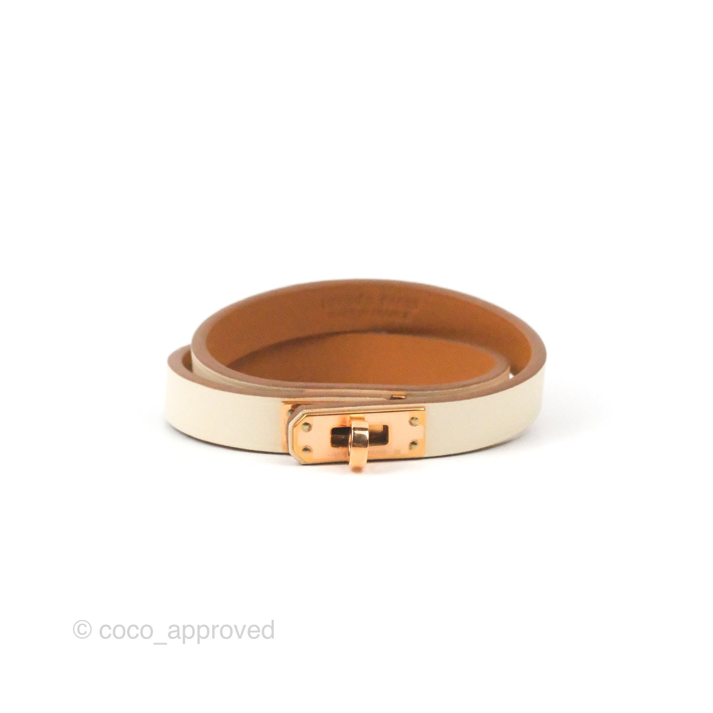 Hermès Kelly Double Tour Bracelet Gold Hardware