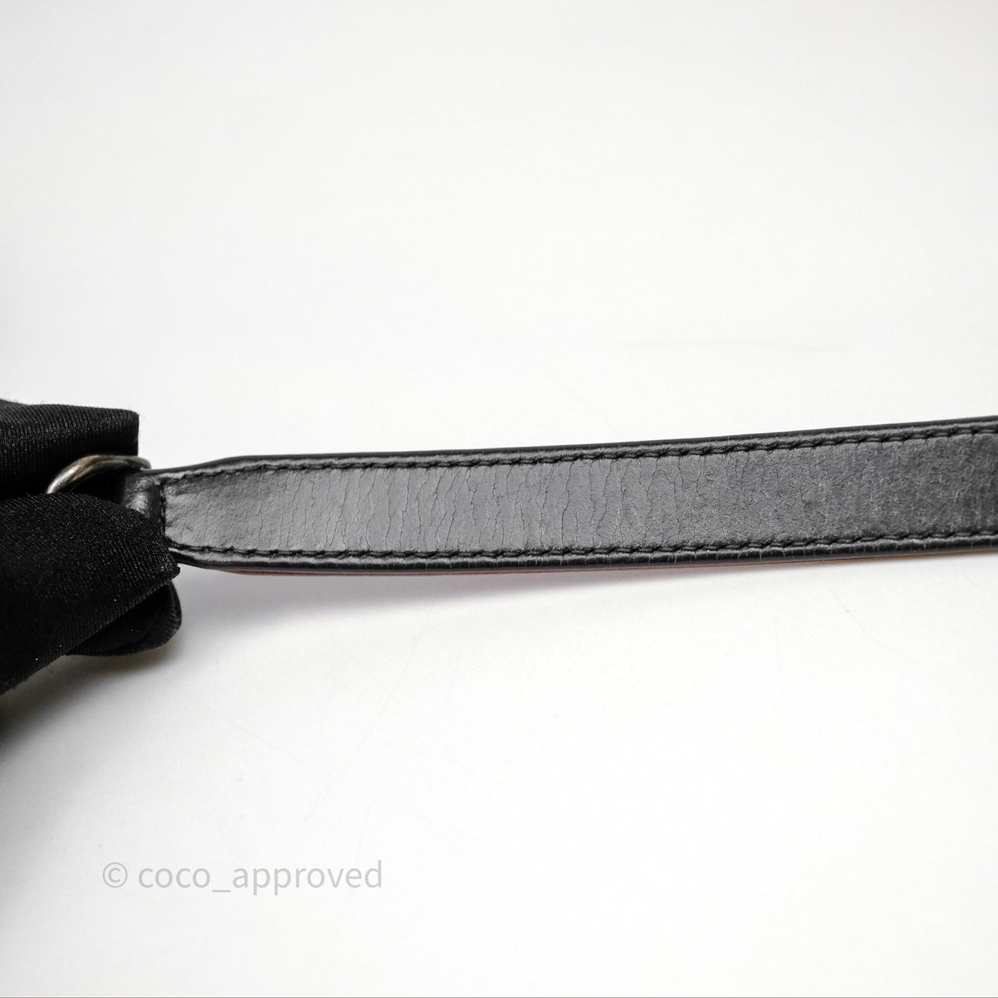 Chanel Flap Bag Black Glazed Calfskin Ruthenium Hardware