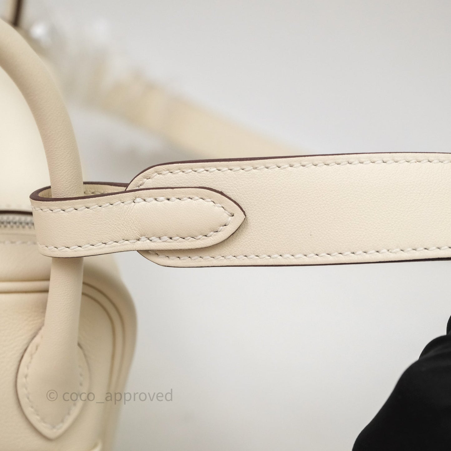 Hermès Mini Lindy 20 Nata I2 Swift Palladium Hardware