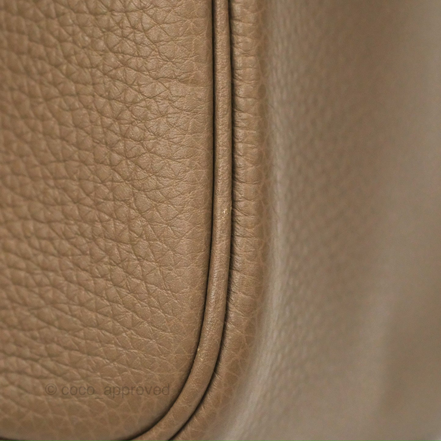 Hermès Lindy 30 Etoupe Clemence Gold Hardware