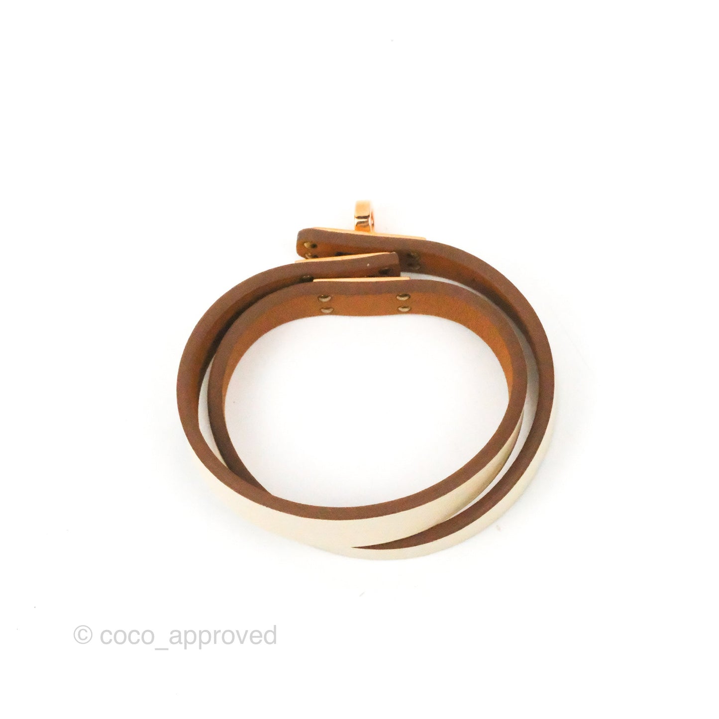 Hermès Kelly Double Tour Bracelet Gold Hardware