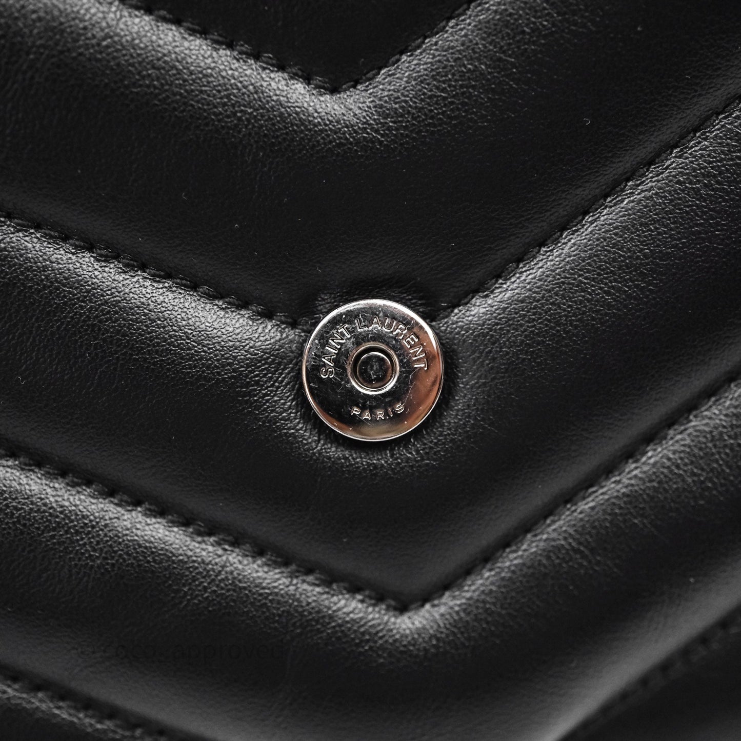 Saint Laurent Loulou Toy Quilted Leather Shoulder Bag Black