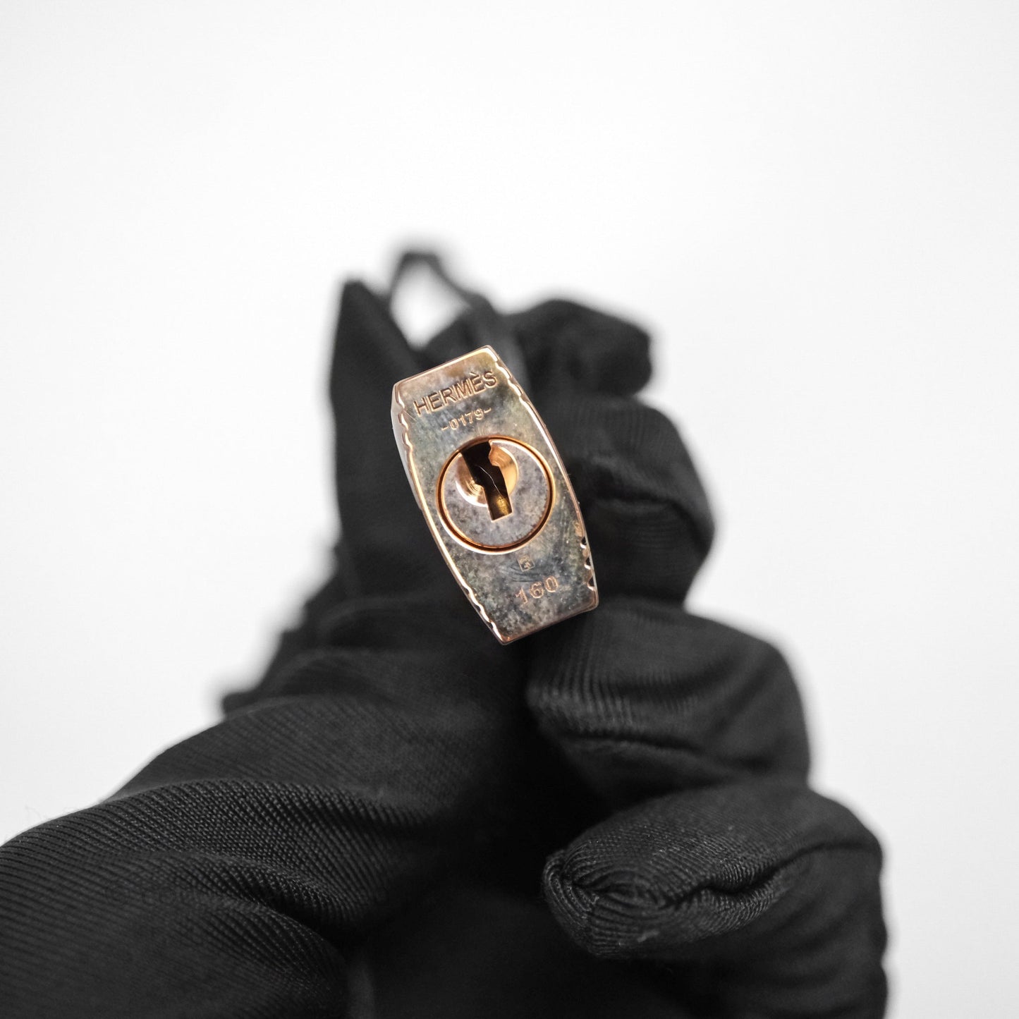Hermes Birkin 25 Black 89 Togo Rose Gold Hardware