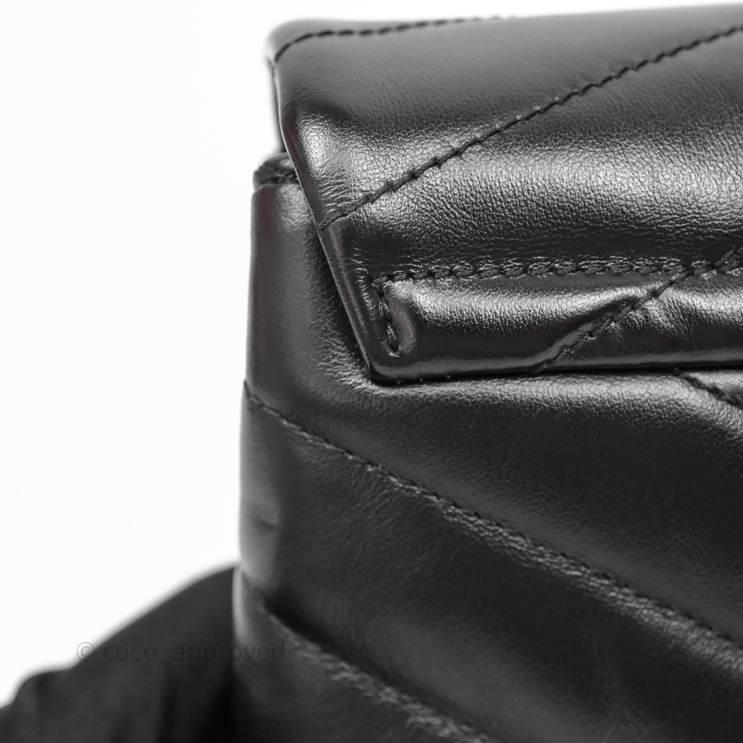 Saint Laurent Loulou Toy Quilted Leather Shoulder Bag Black