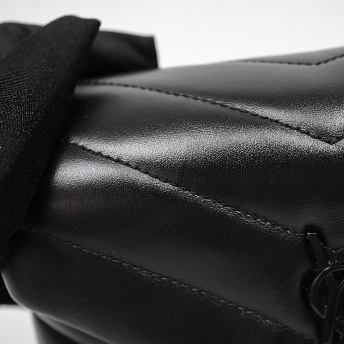 Saint Laurent Loulou Toy Quilted Leather Shoulder Bag Black