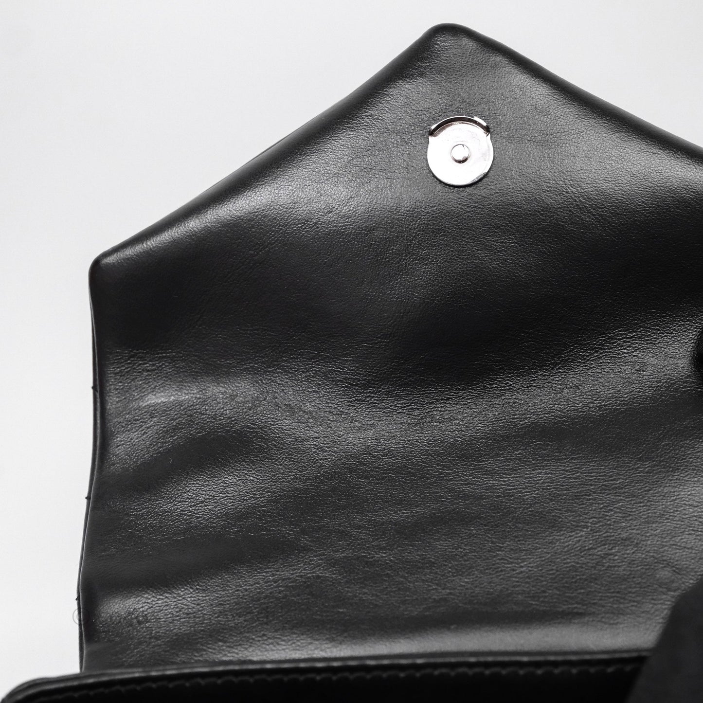 Saint Laurent Loulou Toy Quilted Leather Shoulder Bag Black
