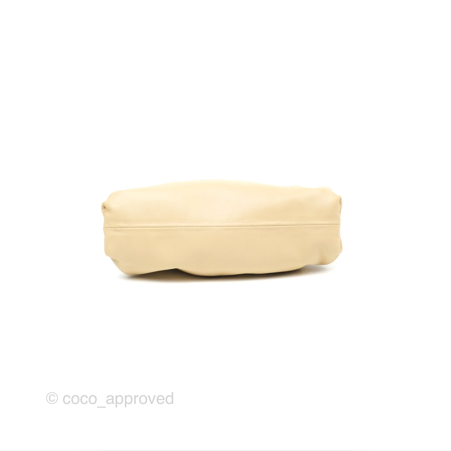 Bottega Veneta Butter Calfskin The Mini Pouch Pale Beige