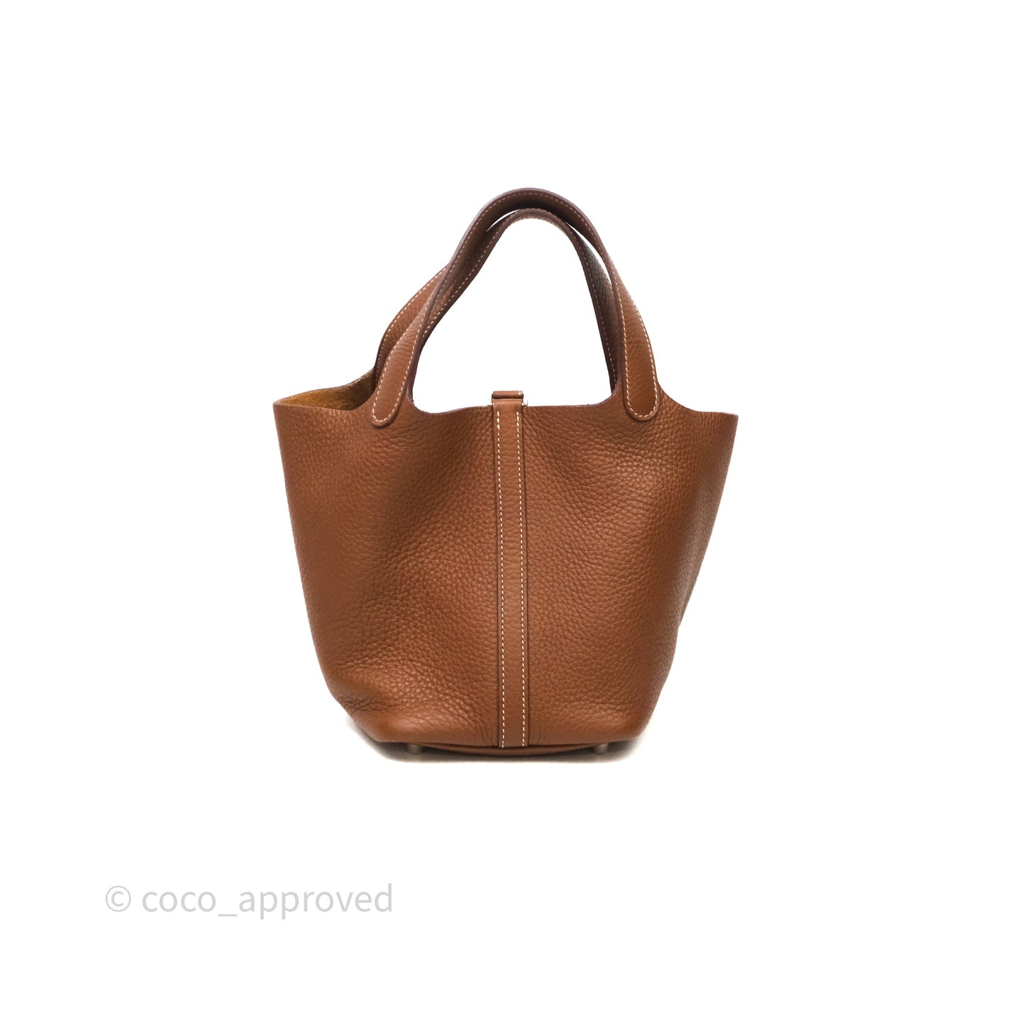 Hermès Picotin Lock 18 Gold 37 Clemence Palladium Hardware