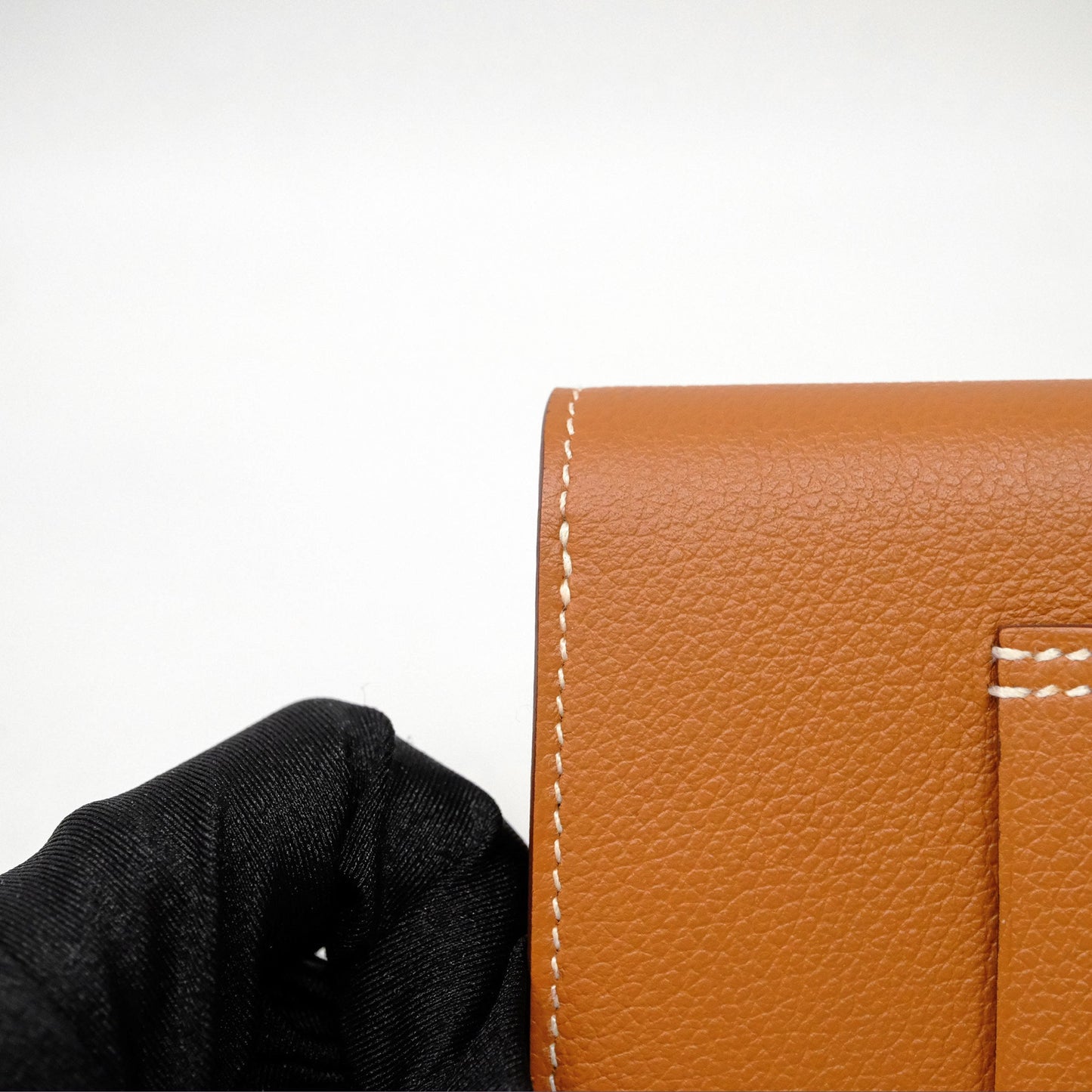 Hermès Constance Slim Wallet Gold 37 Evercolor Gold Hardware
