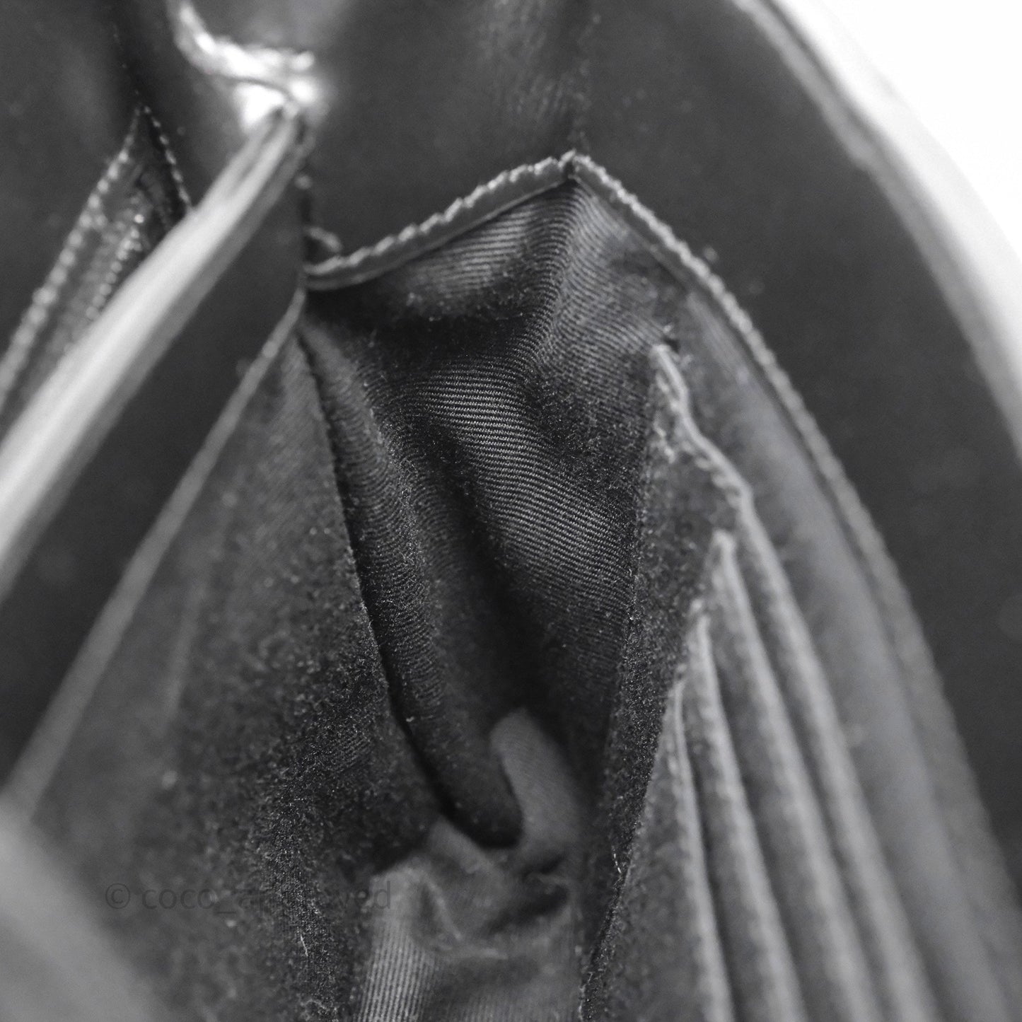 Saint Laurent Loulou Toy Quilted Leather Shoulder Bag Black