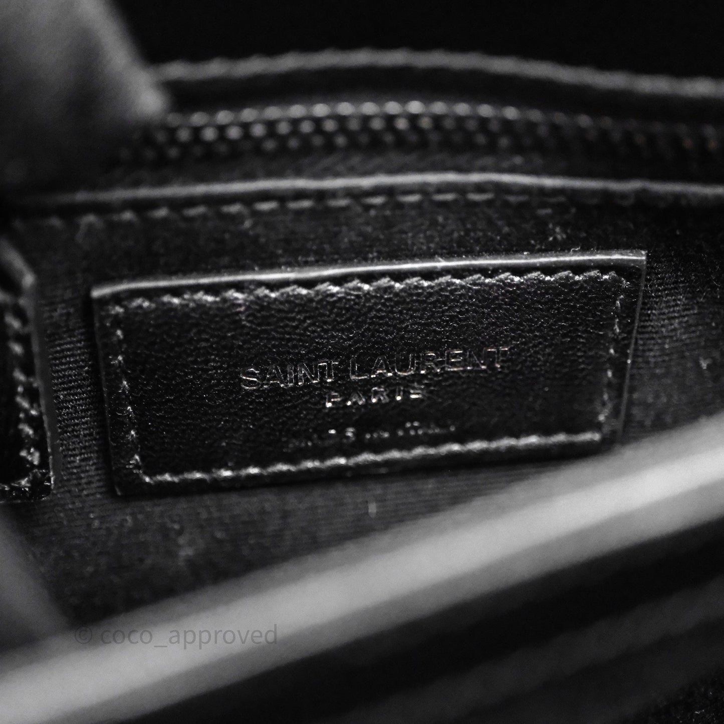 Saint Laurent Loulou Toy Quilted Leather Shoulder Bag Black