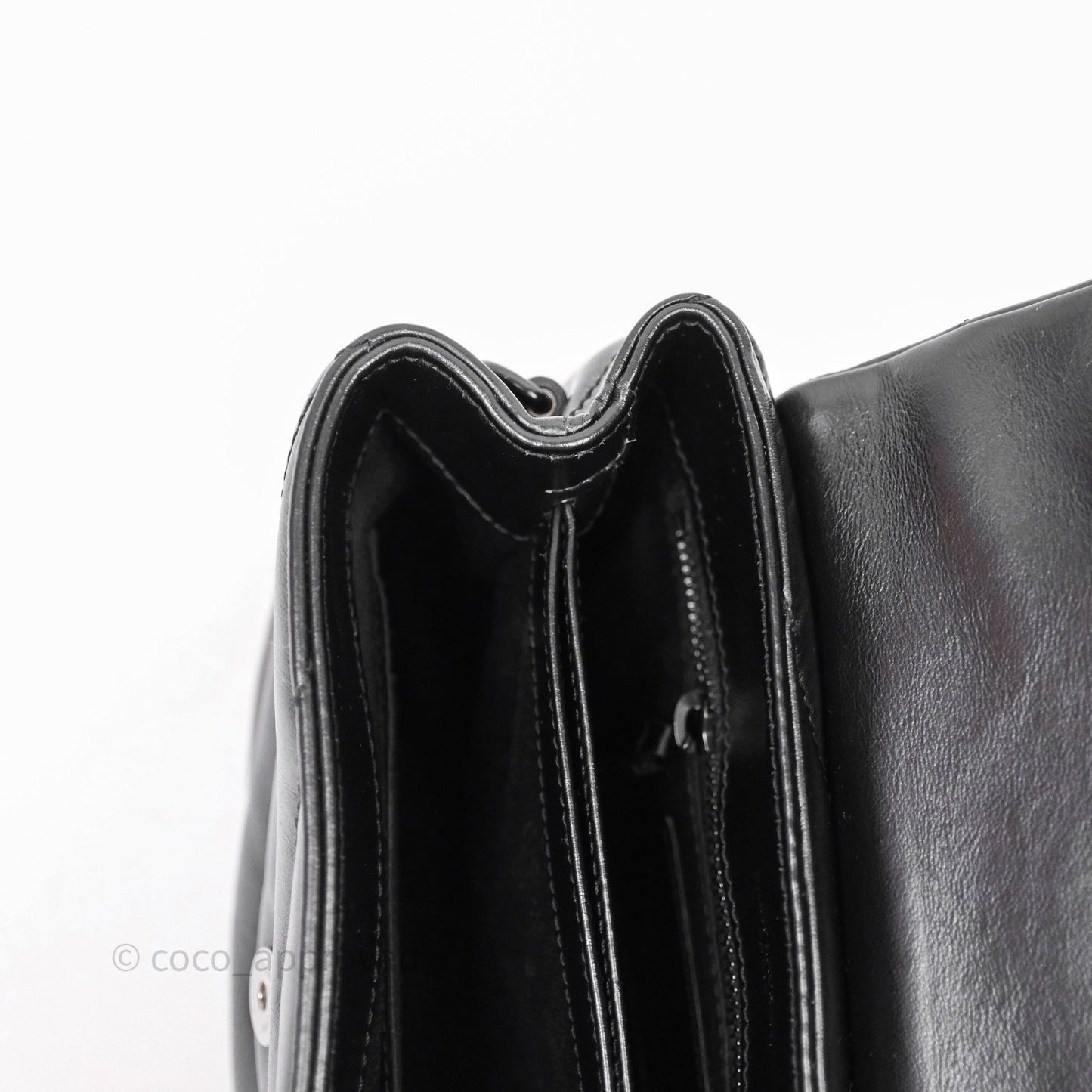 Saint Laurent Loulou Toy Quilted Leather Shoulder Bag Black
