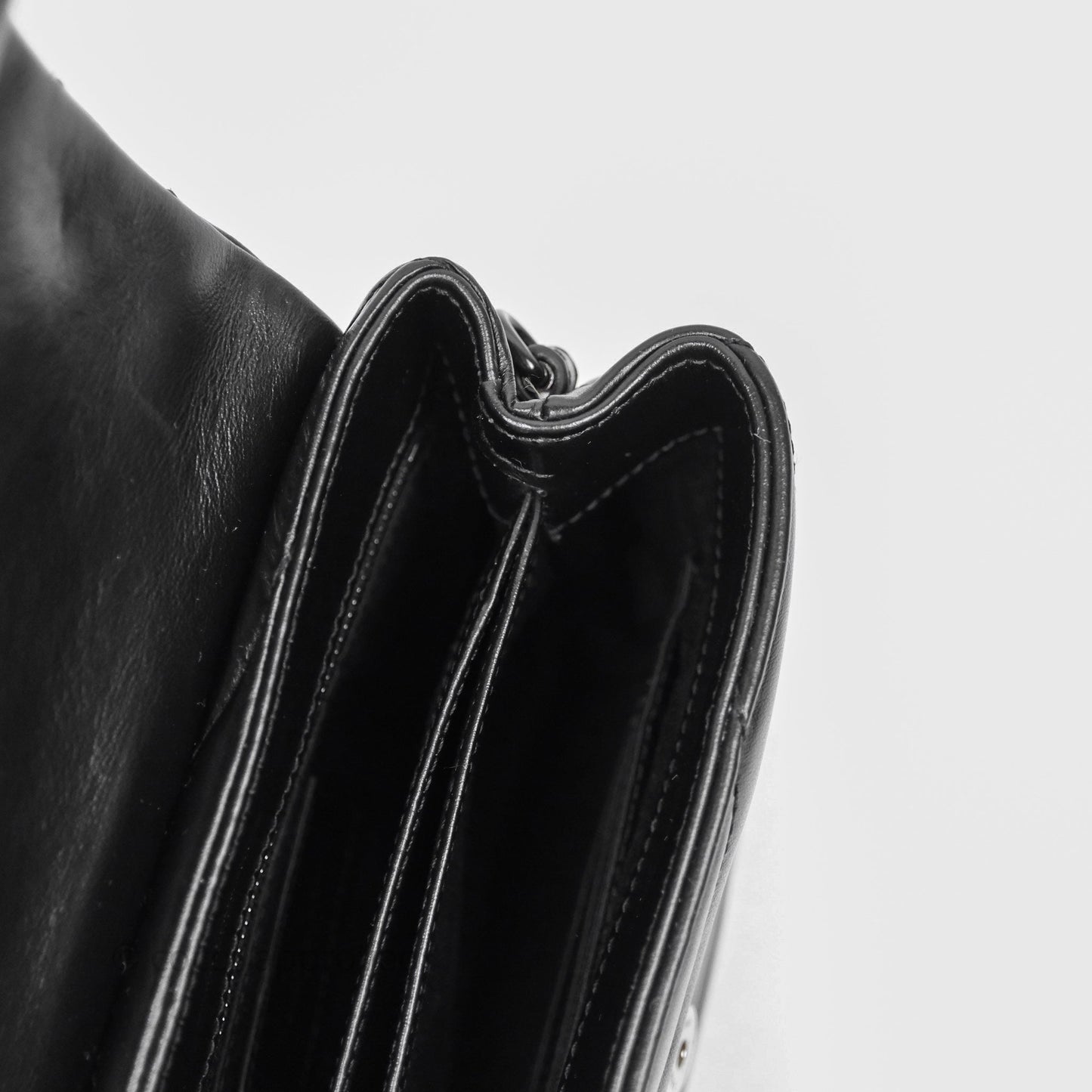 Saint Laurent Loulou Toy Quilted Leather Shoulder Bag Black