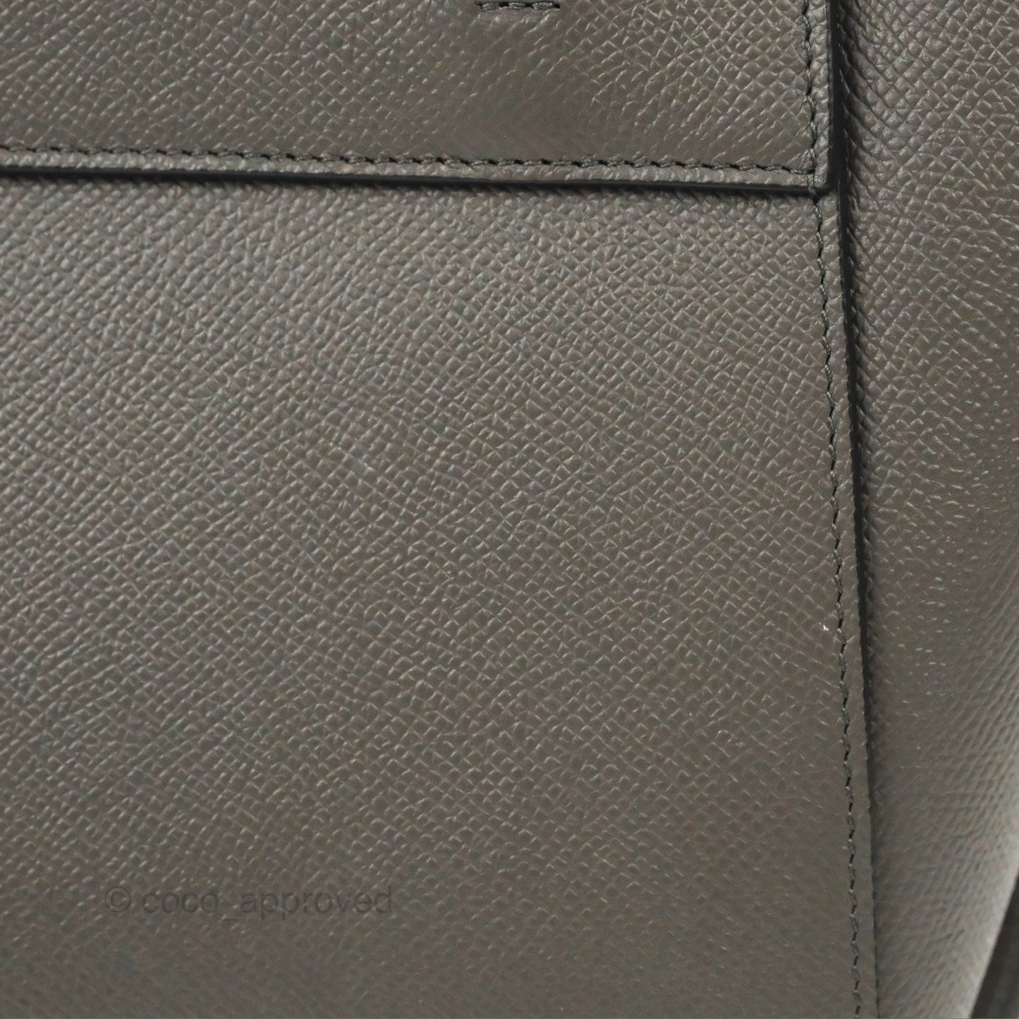 Celine Nano Belt Bag Grey Grained Calfskin Gold Hardware