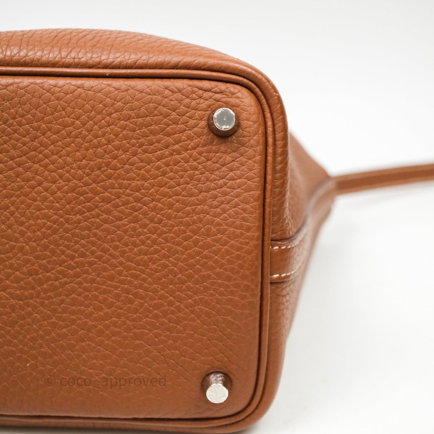 Hermès Picotin Lock 18 Gold 37 Clemence Palladium Hardware