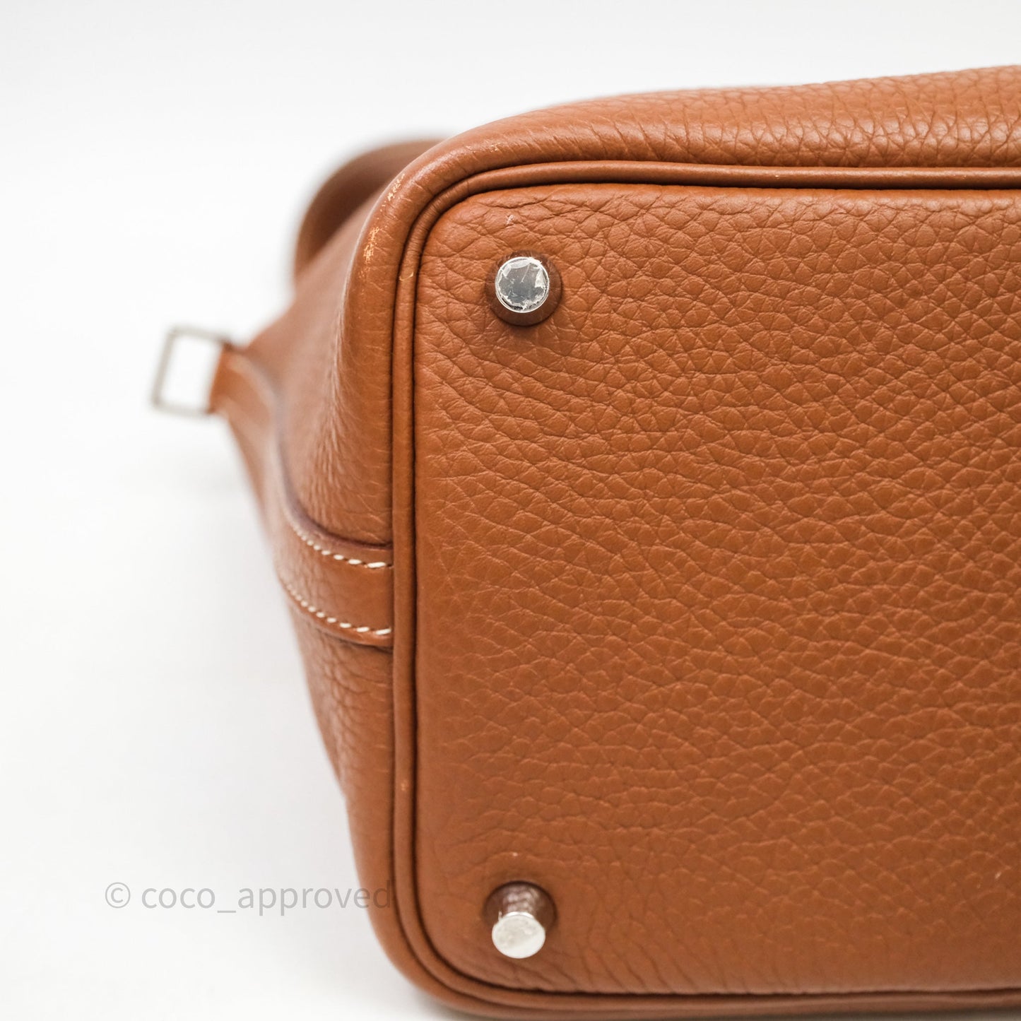 Hermès Picotin Lock 18 Gold 37 Clemence Palladium Hardware