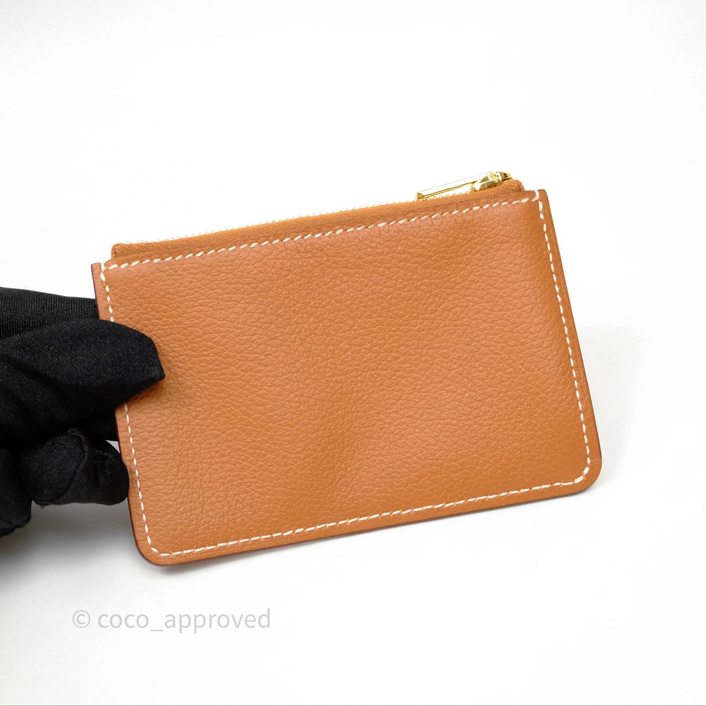 Hermès Constance Slim Wallet Gold 37 Evercolor Gold Hardware