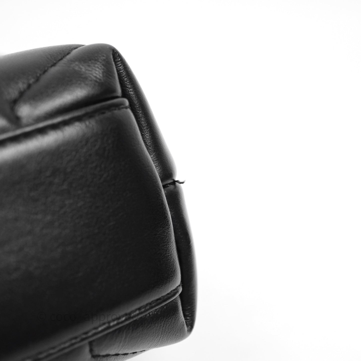Saint Laurent Loulou Toy Quilted Leather Shoulder Bag Black