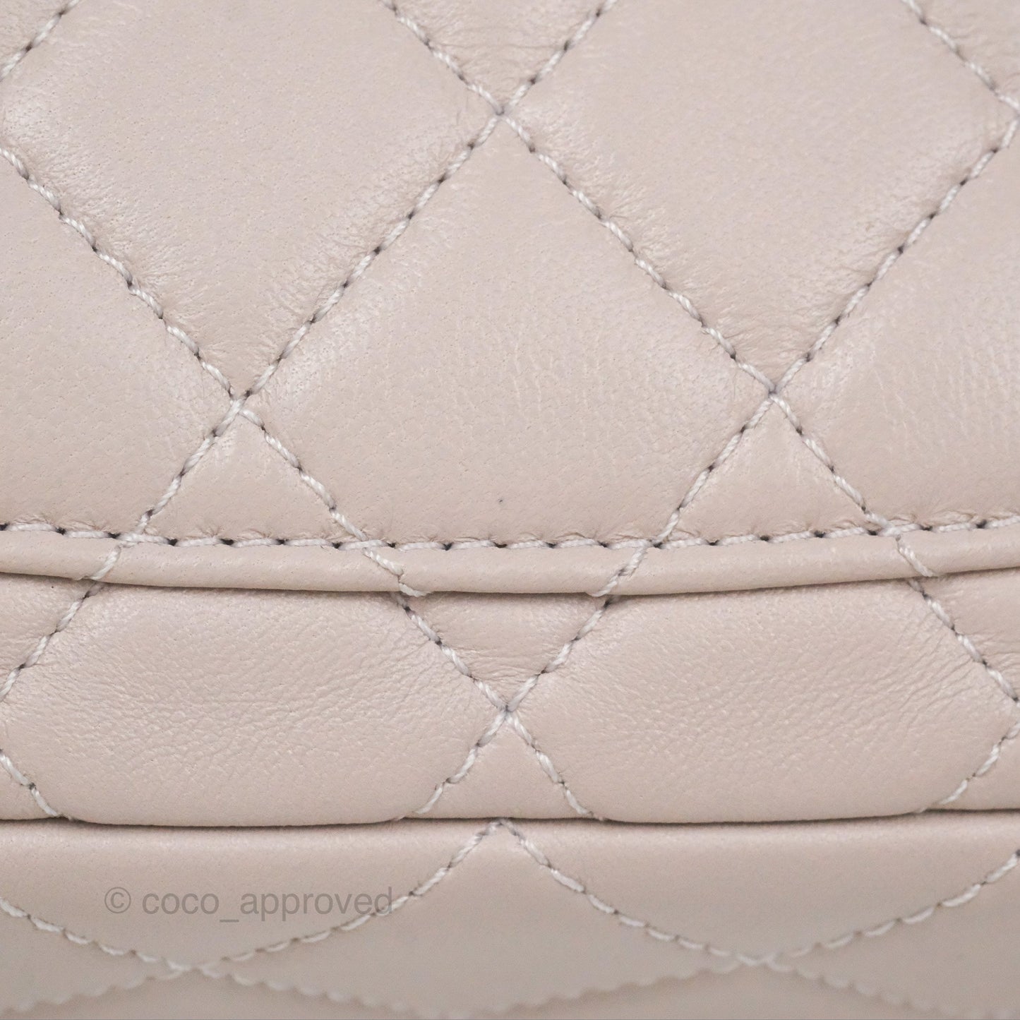 Chanel Mini Rectangular Pearl Crush Light Lilac Lambskin Aged Gold Hardware