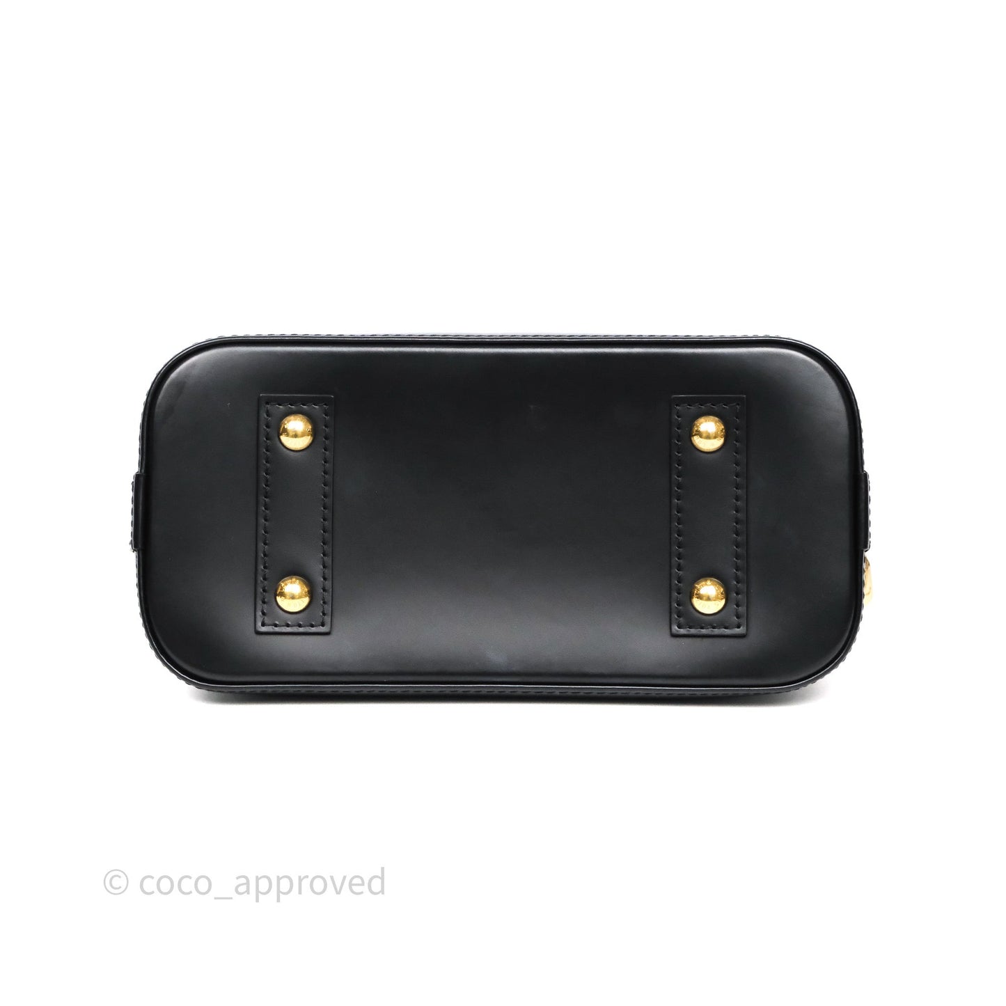 Louis Vuitton x Murakami Alma BB Black Epi Gold Hardware