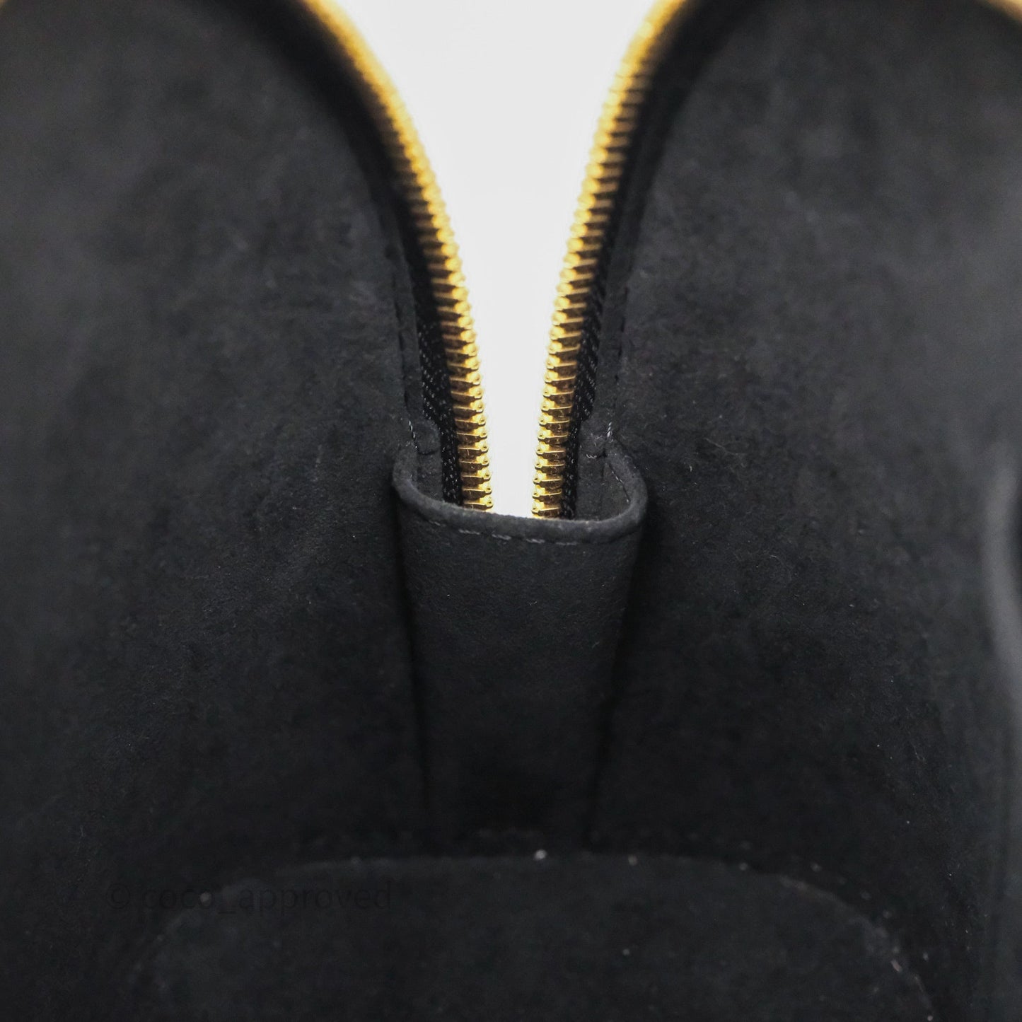 Louis Vuitton x Murakami Alma BB Black Epi Gold Hardware