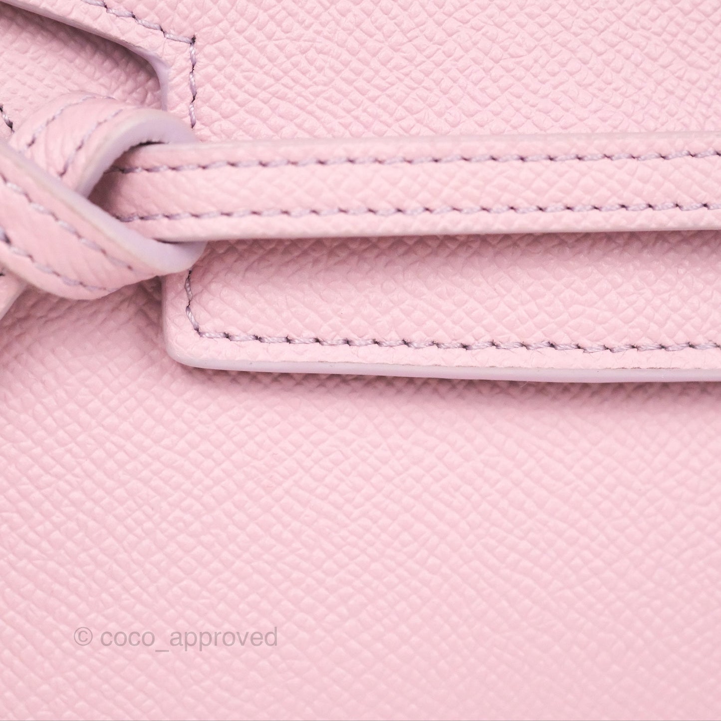 Celine Pico Belt Bag Rose Quartz Grained Calfskin Gold Hardware