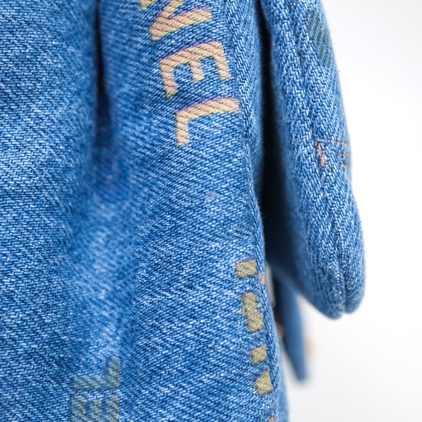 Chanel Quilted Small Denim Mood Flap Blue Multicolor