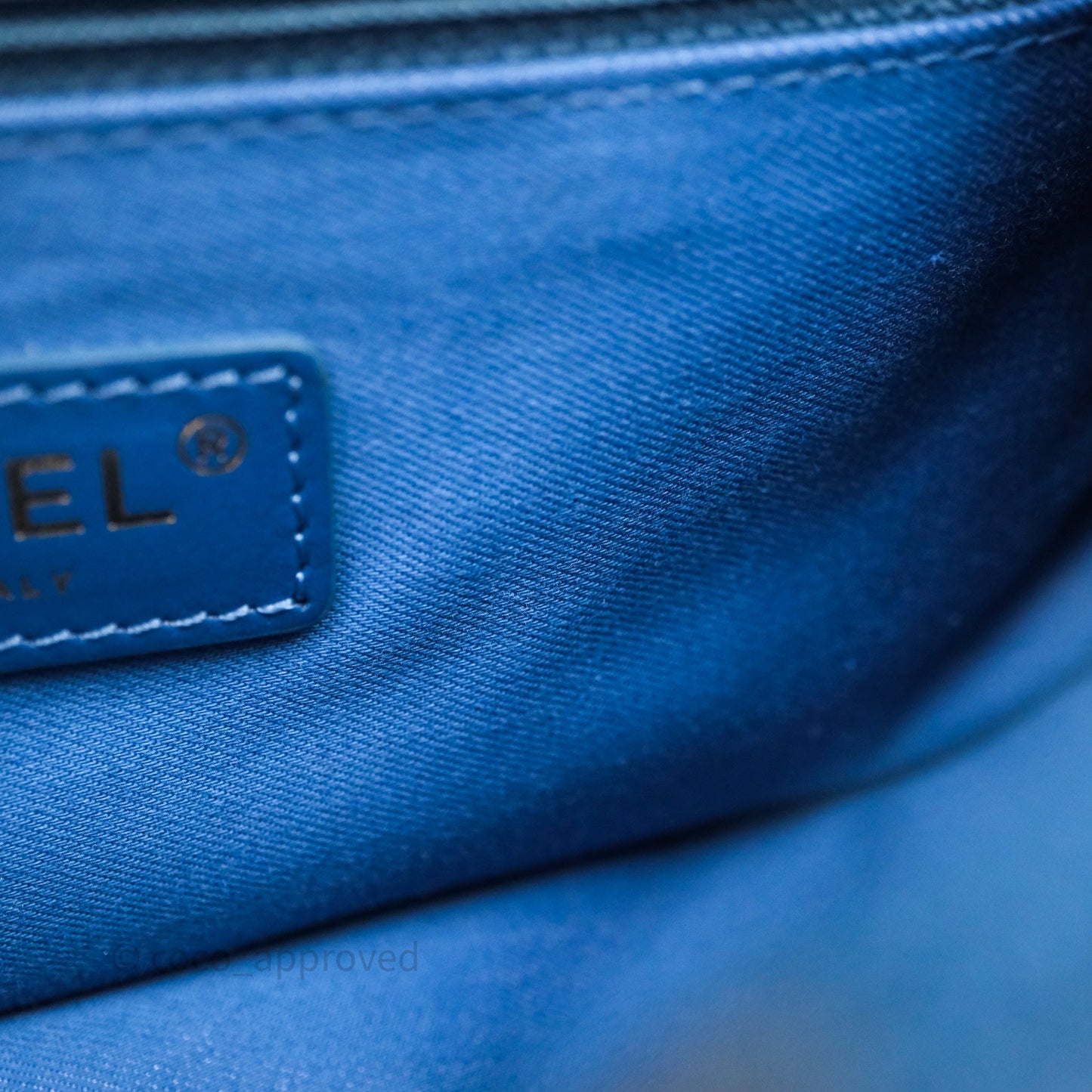 Chanel Quilted Small Denim Mood Flap Blue Multicolor