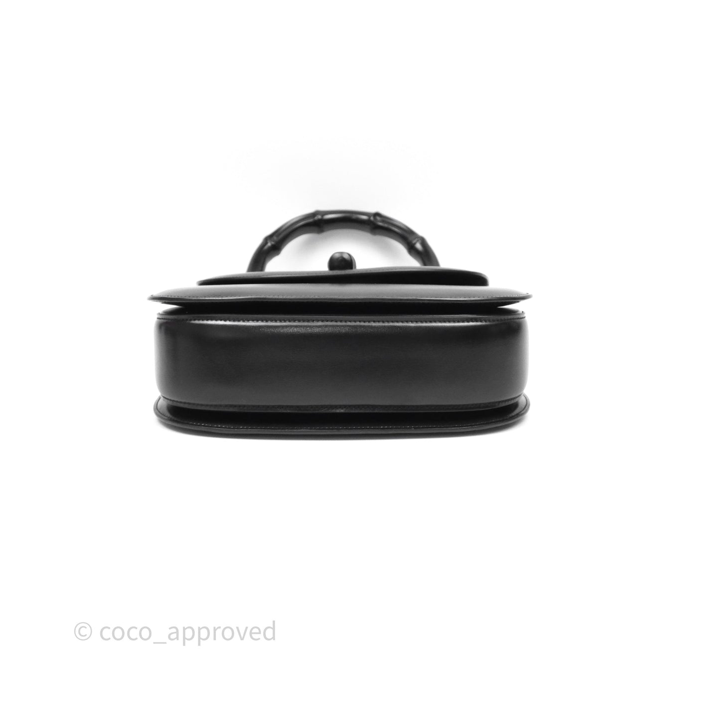 Gucci Bamboo 1947 Top Handle Medium Bag Black