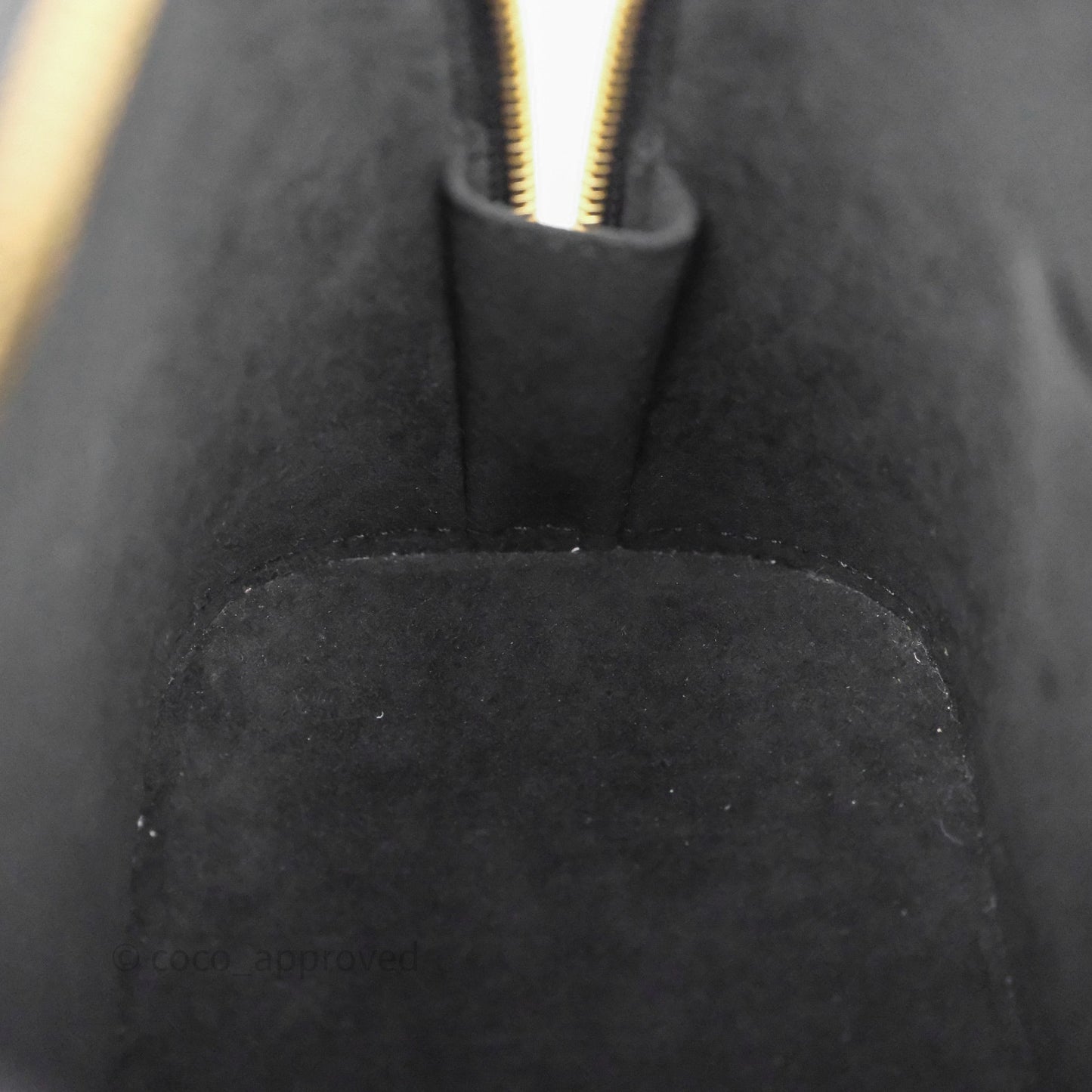 Louis Vuitton x Murakami Alma BB Black Epi Gold Hardware