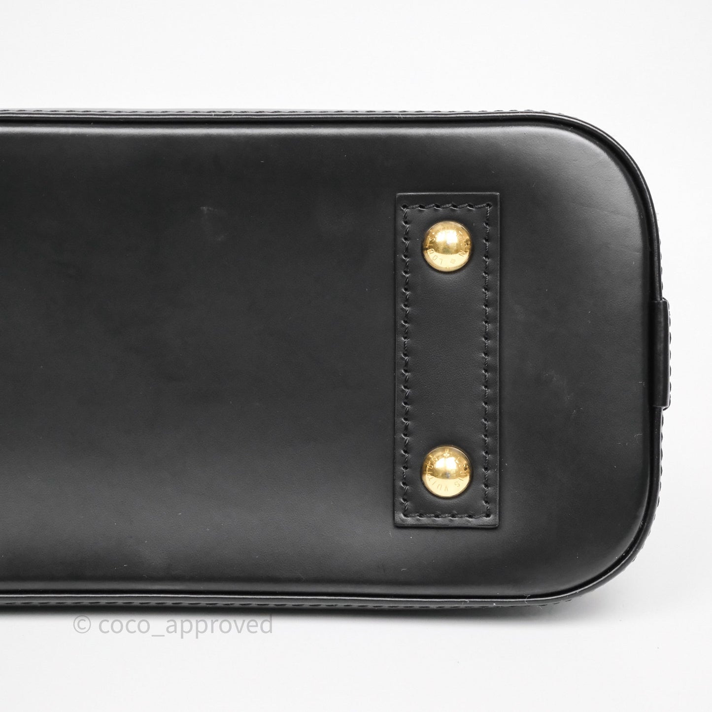 Louis Vuitton x Murakami Alma BB Black Epi Gold Hardware