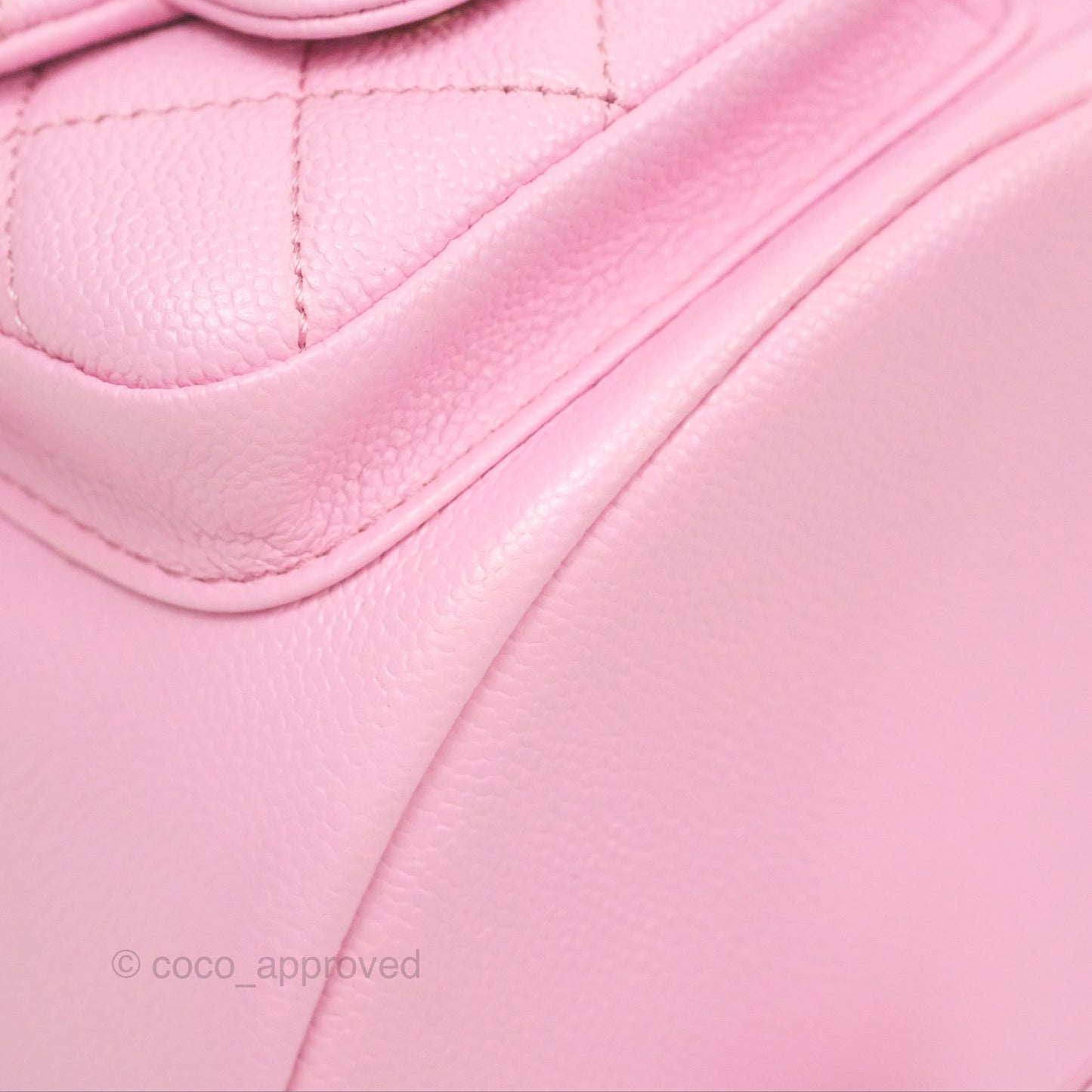 Chanel Duma Backpack Medium Pink Caviar Gold Hardware 23P