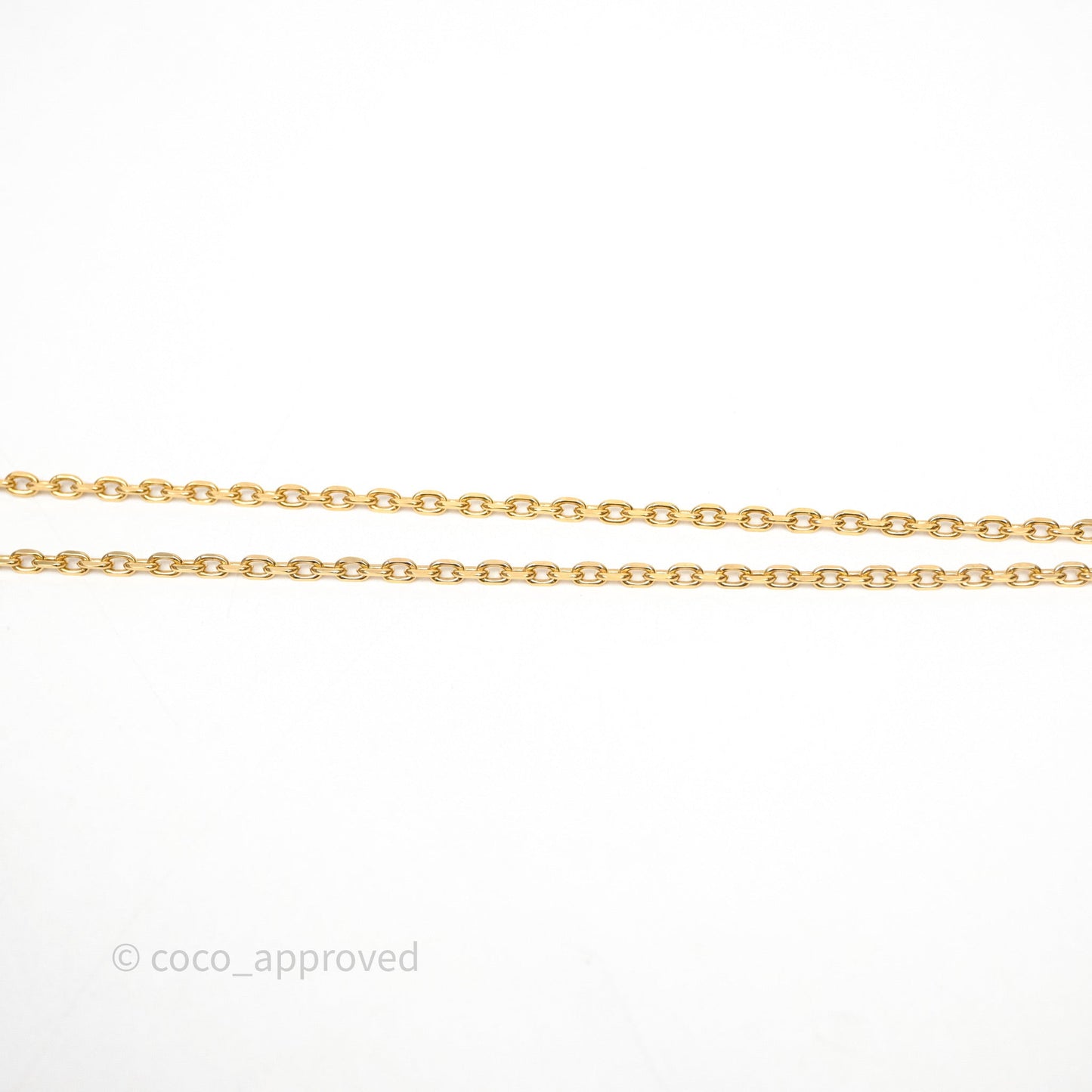 Chanel Crystals CC Star Necklace Gold Tone 24C