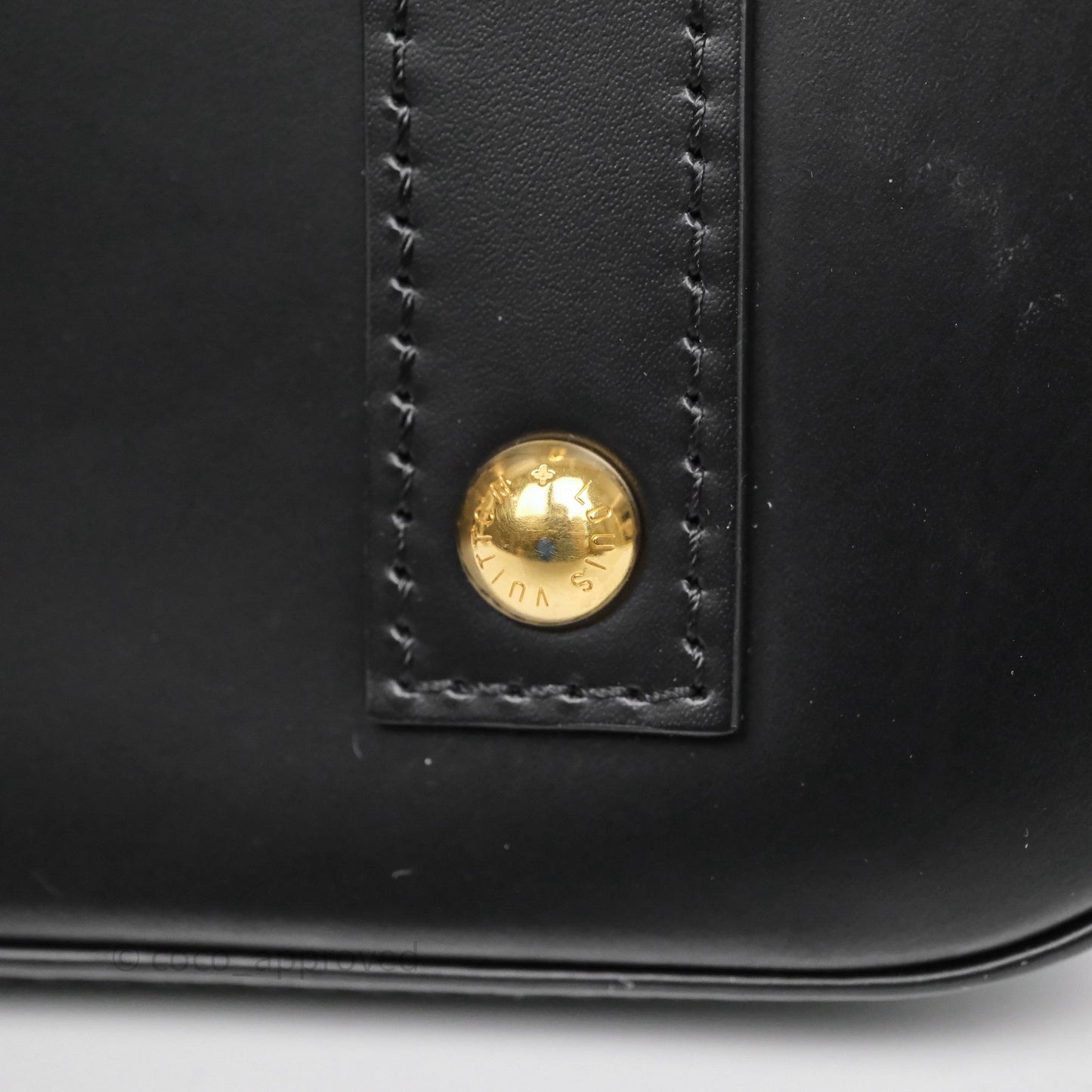 Louis Vuitton x Murakami Alma BB Black Epi Gold Hardware