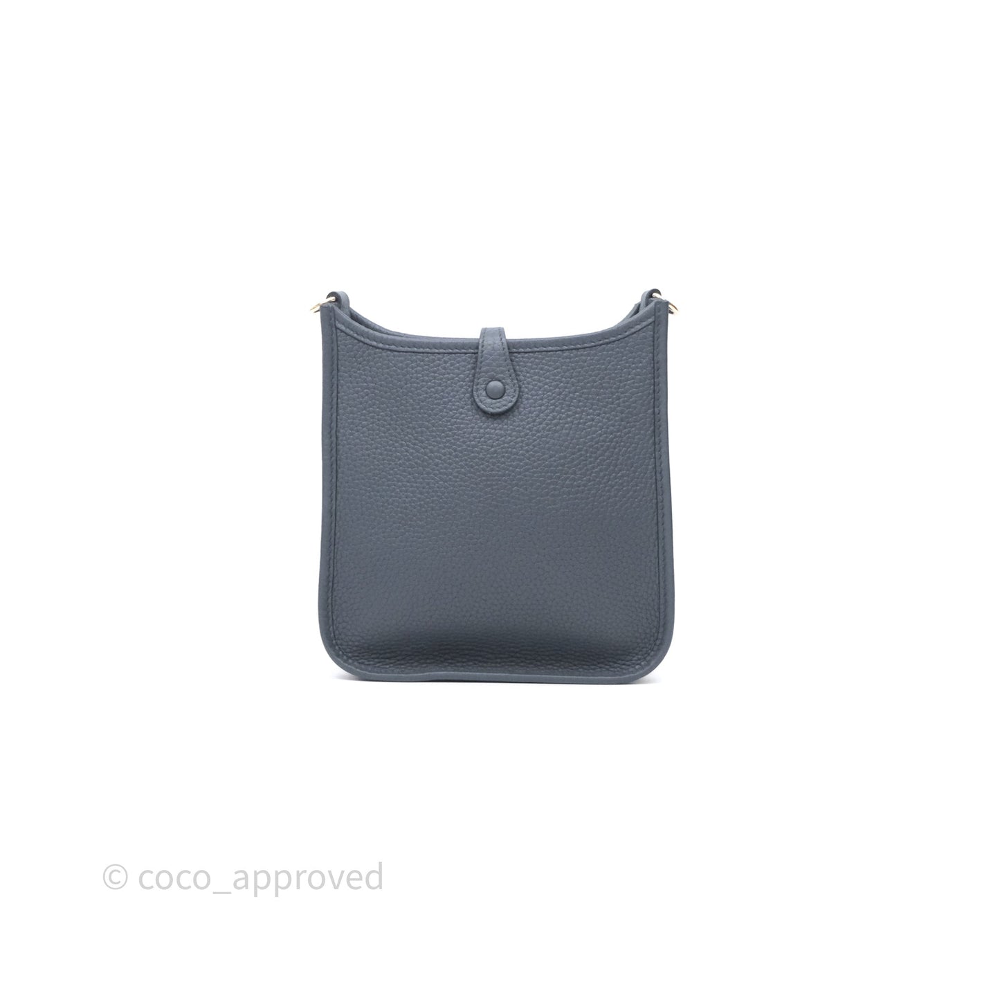 Hermès Mini Evelyne 16 Gris Misty H0 Amazone Palladium Hardware