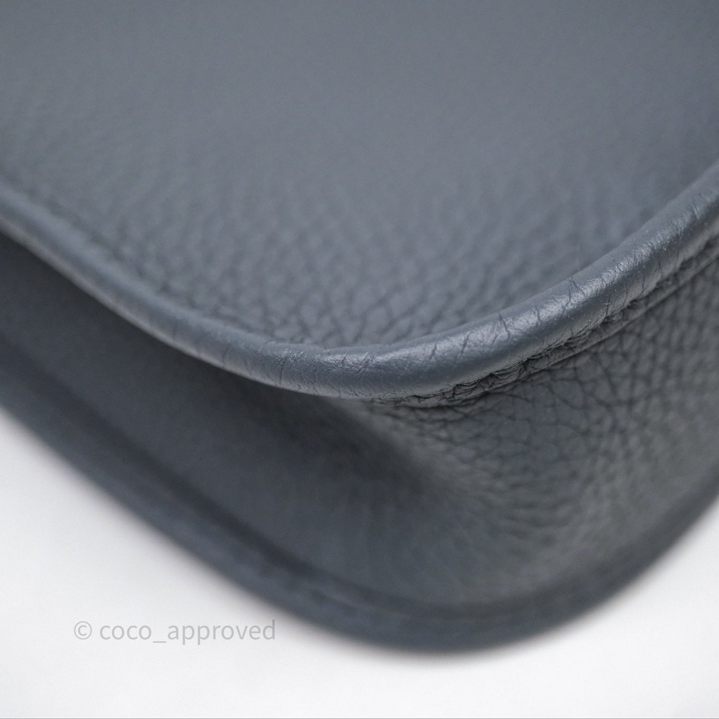Hermès Mini Evelyne 16 Gris Misty H0 Amazone Palladium Hardware