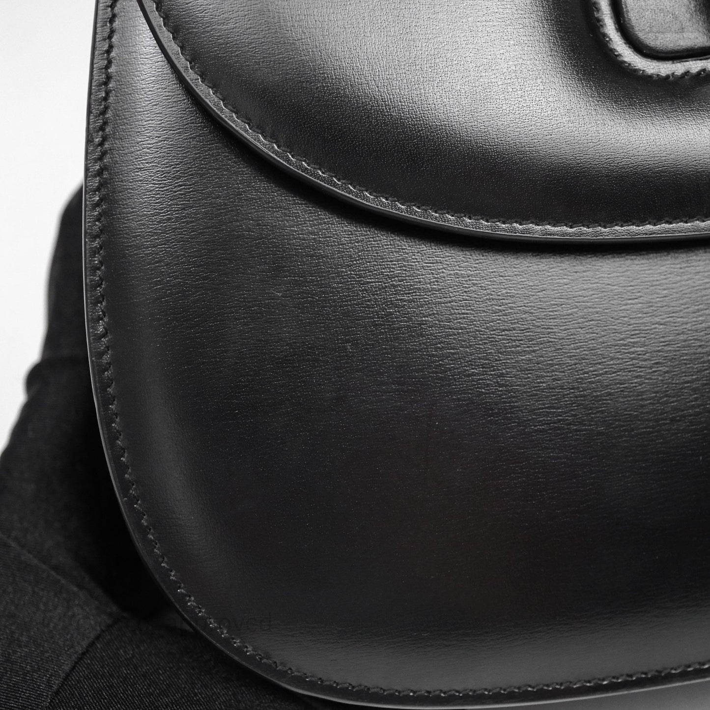 Gucci Bamboo 1947 Top Handle Medium Bag Black
