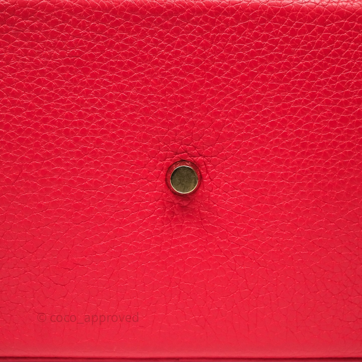 Hermes Lindy 26 Rouge Tomate S5 Taurillon Clemence Gold Hardware