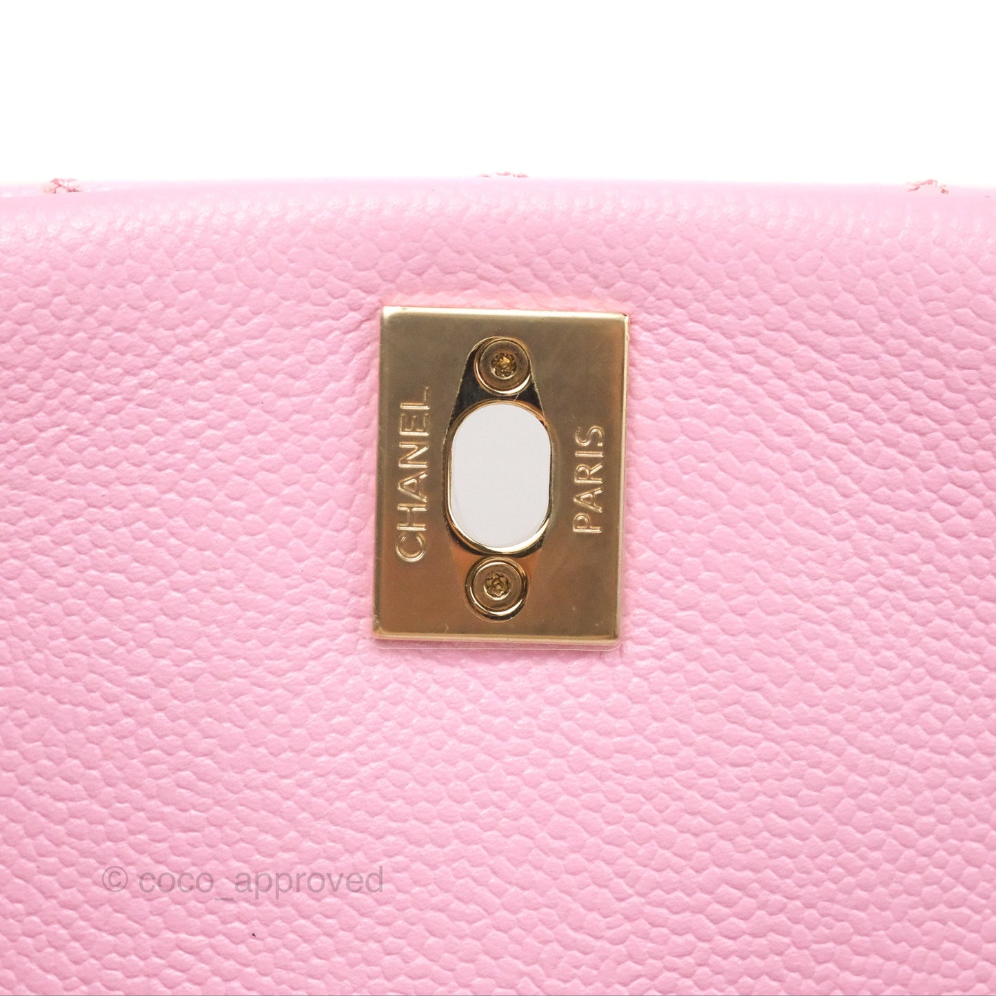 Chanel Duma Backpack Medium Pink Caviar Gold Hardware 23P