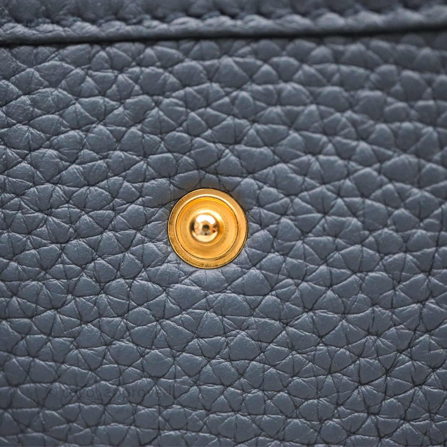 Hermès Mini Evelyne 16 Gris Misty H0 Amazone Palladium Hardware