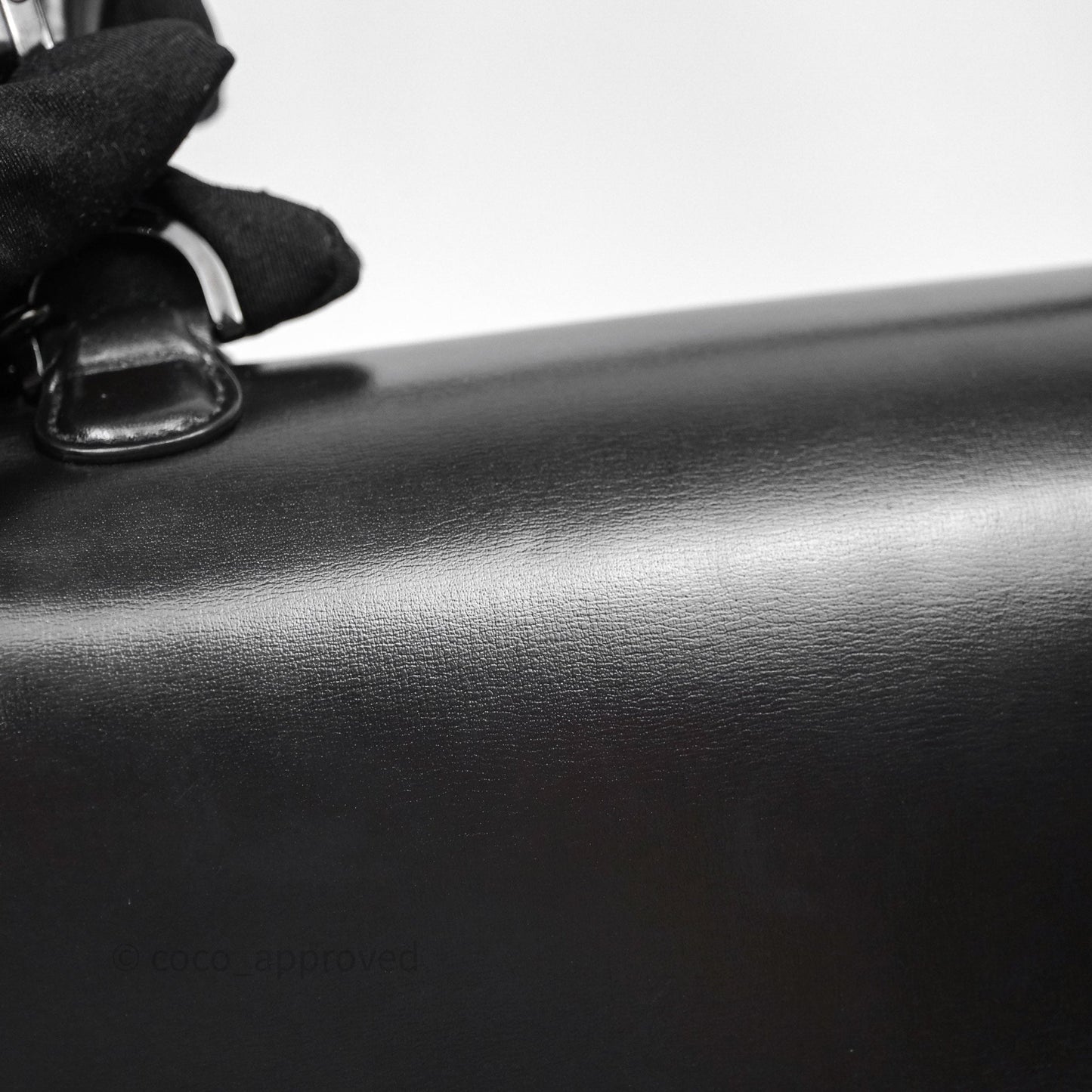 Gucci Bamboo 1947 Top Handle Medium Bag Black