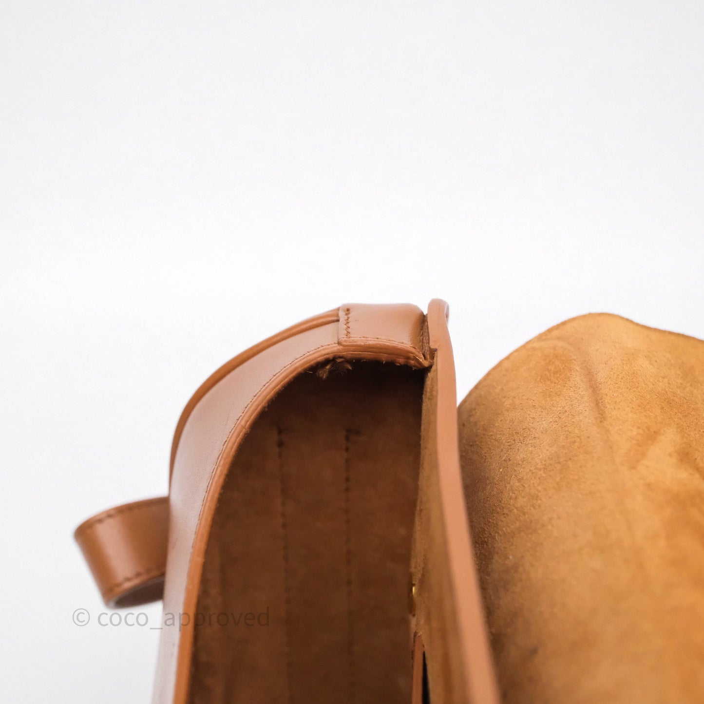Christian Dior Medium Bobby Bag Brown Calfskin Gold Hardware