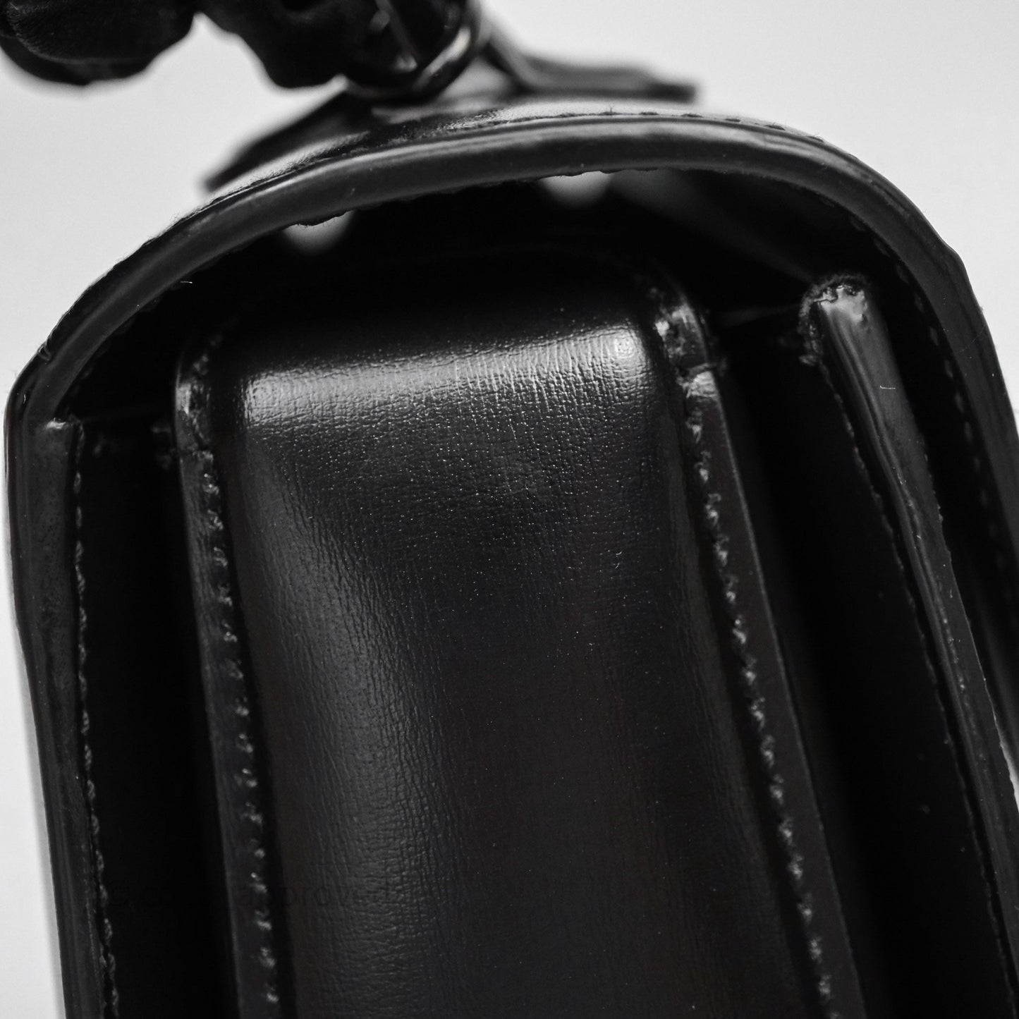 Gucci Bamboo 1947 Top Handle Medium Bag Black