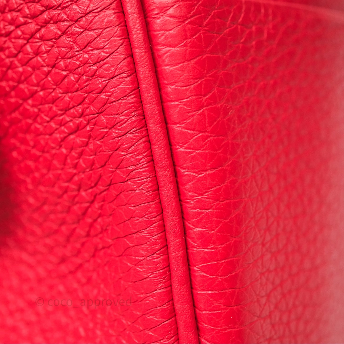 Hermes Lindy 26 Rouge Tomate S5 Taurillon Clemence Gold Hardware
