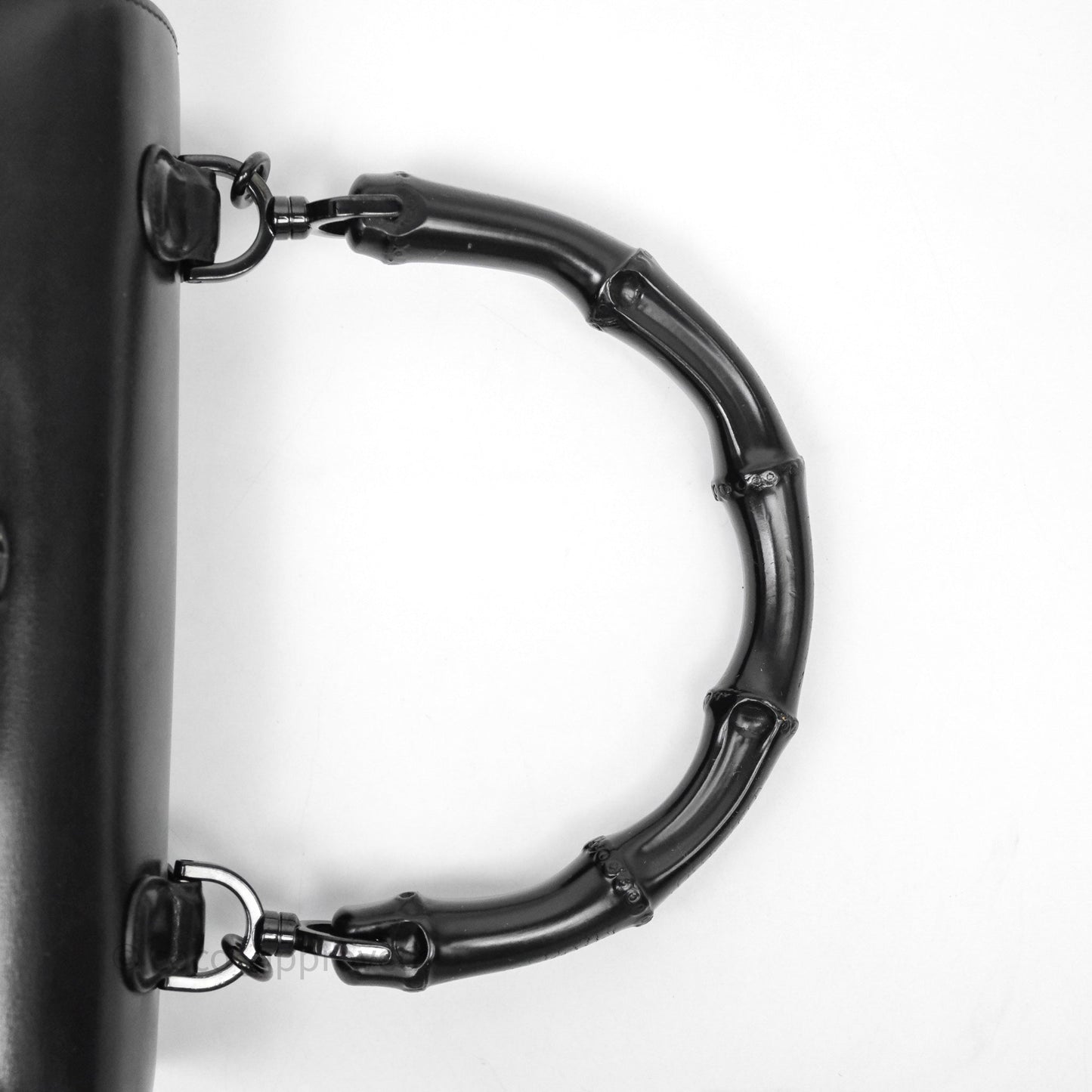 Gucci Bamboo 1947 Top Handle Medium Bag Black