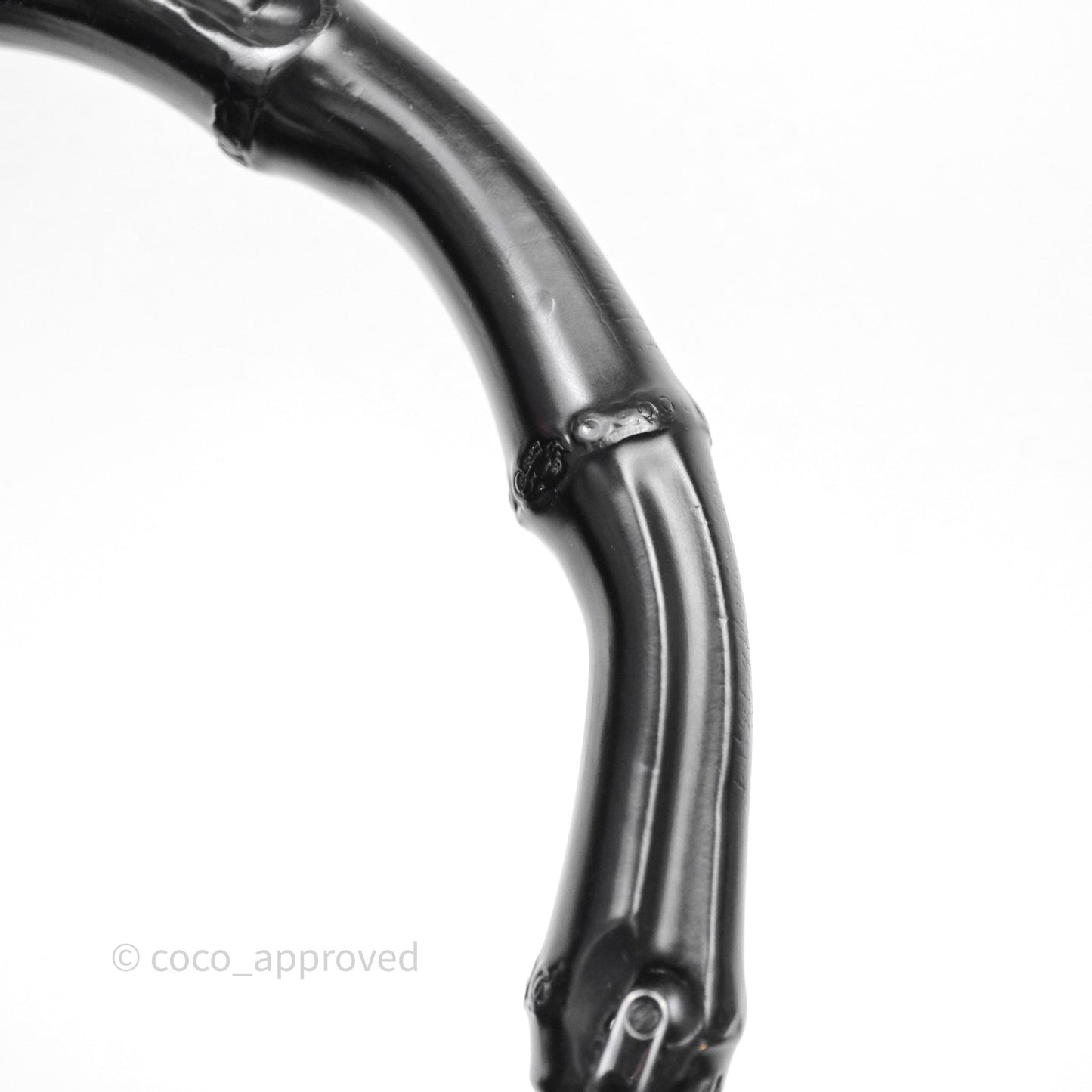 Gucci Bamboo 1947 Top Handle Medium Bag Black
