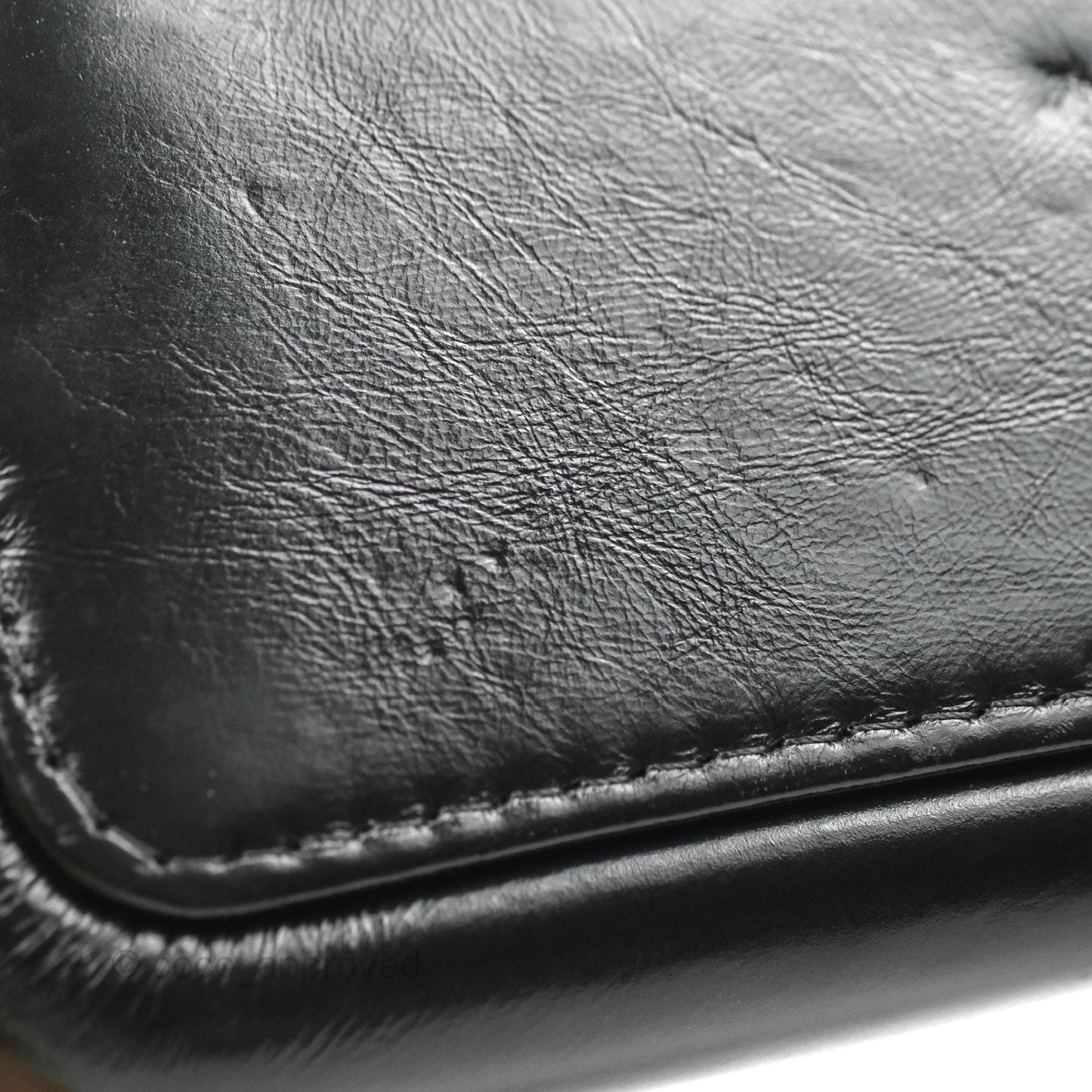 Chanel Medium Gabrielle Navy Black Aged Calfskin Mixed Hardware