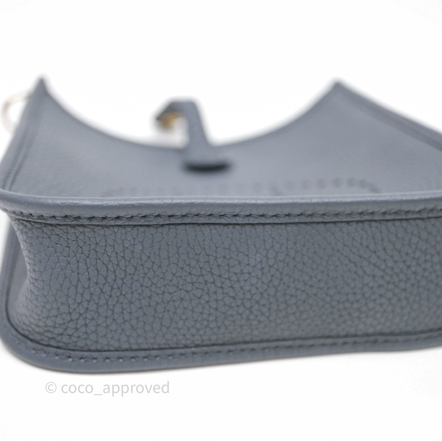 Hermès Mini Evelyne 16 Gris Misty H0 Amazone Palladium Hardware
