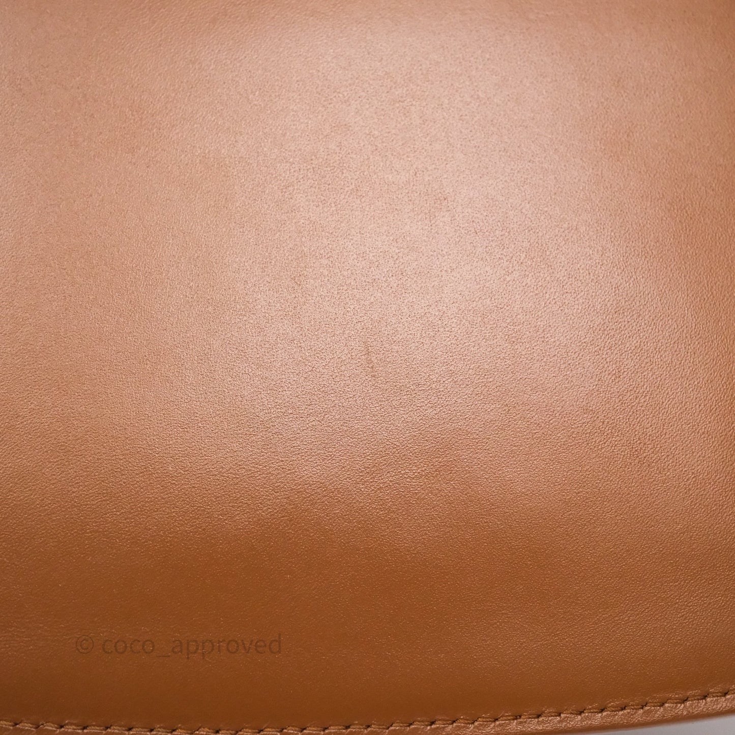 Christian Dior Medium Bobby Bag Brown Calfskin Gold Hardware